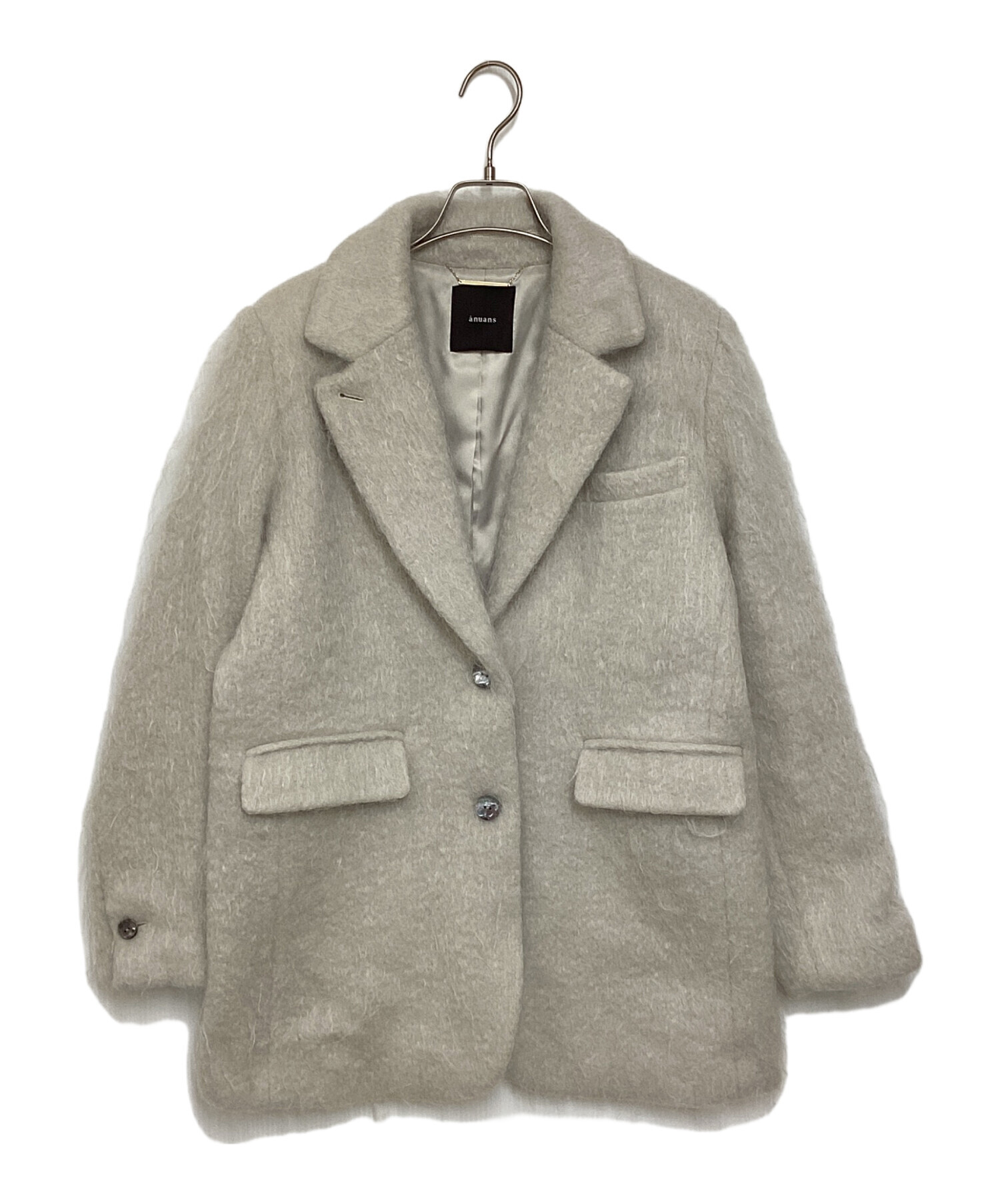 中古・古着通販】anuans (アニュアンス) モヘアシャギーテーラード