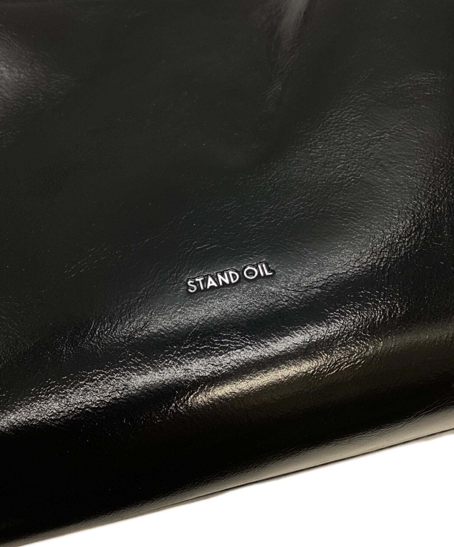 中古・古着通販】STAND OIL (スタンドオイル) プランプバッグ ブラック 