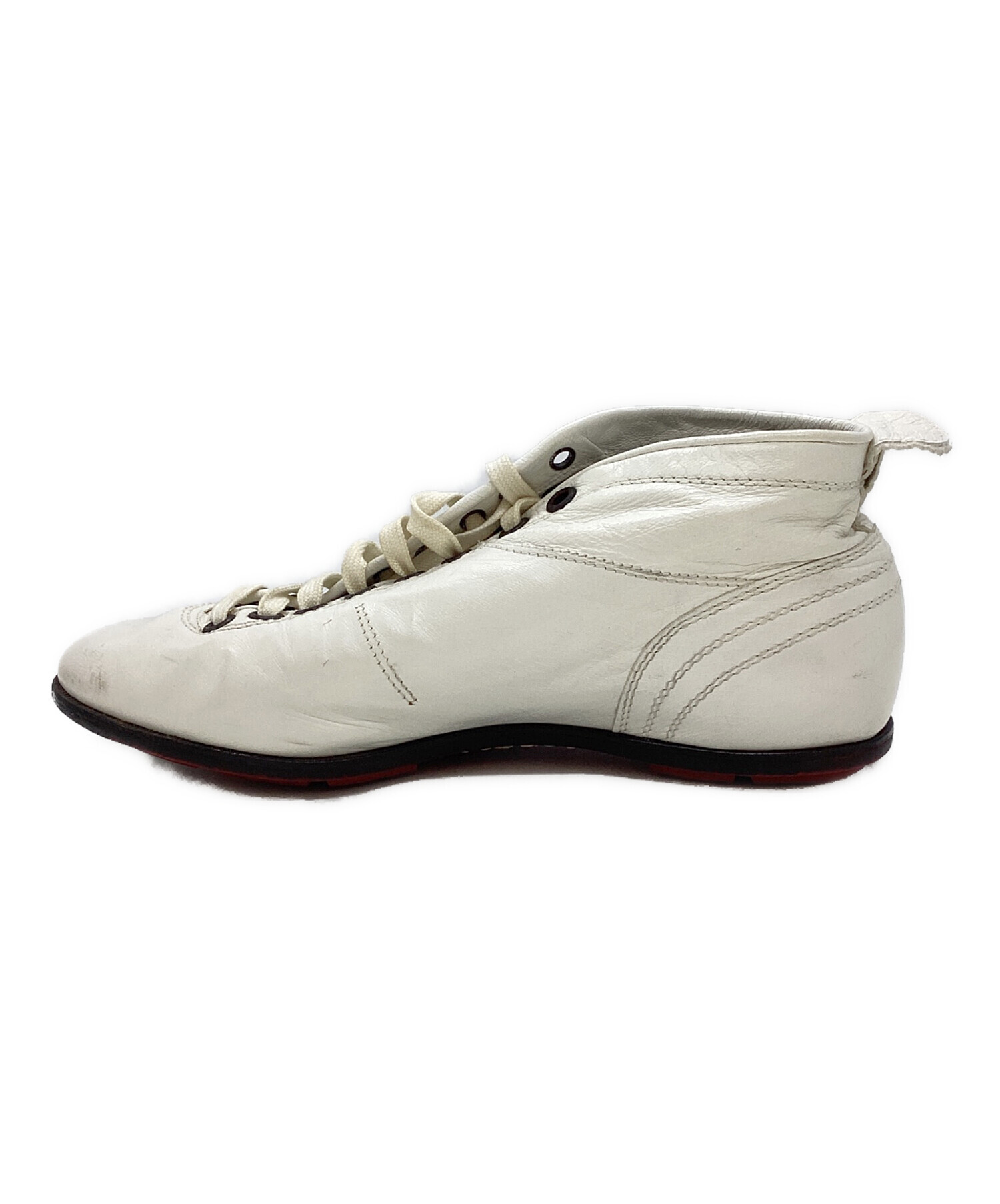Pantofola d'Oro レザースニーカー 本革イタリア製 ヴィンテージ風 中古・古着通販】Pantofola d'Oro (パントフォラ ドーロ) レザー