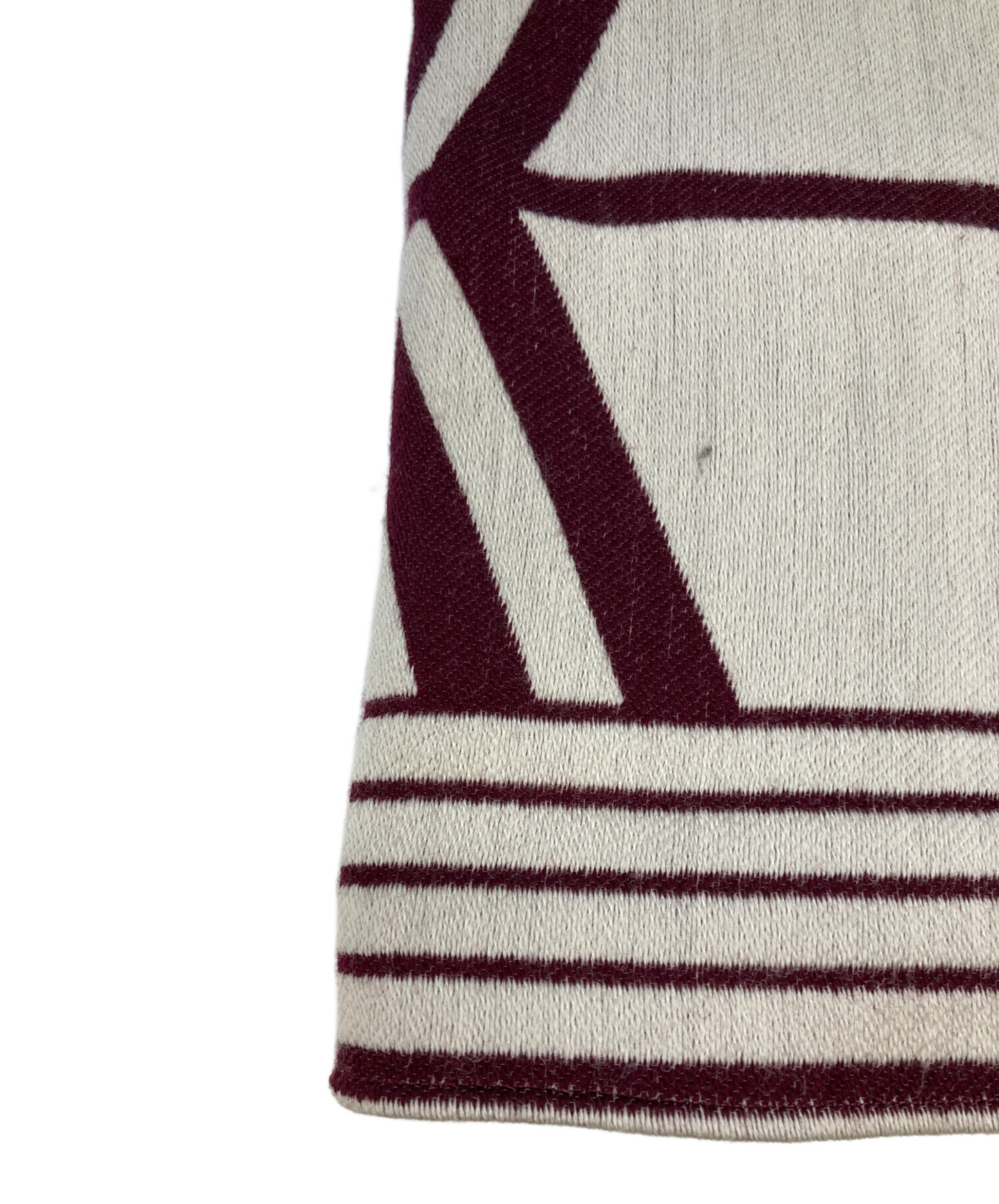 LOUIS VUITTON ルイヴィトン カラコラム シルク 混マフラー 中古・古着通販】LOUIS VUITTON (ルイ ヴィトン) カラコラムウール