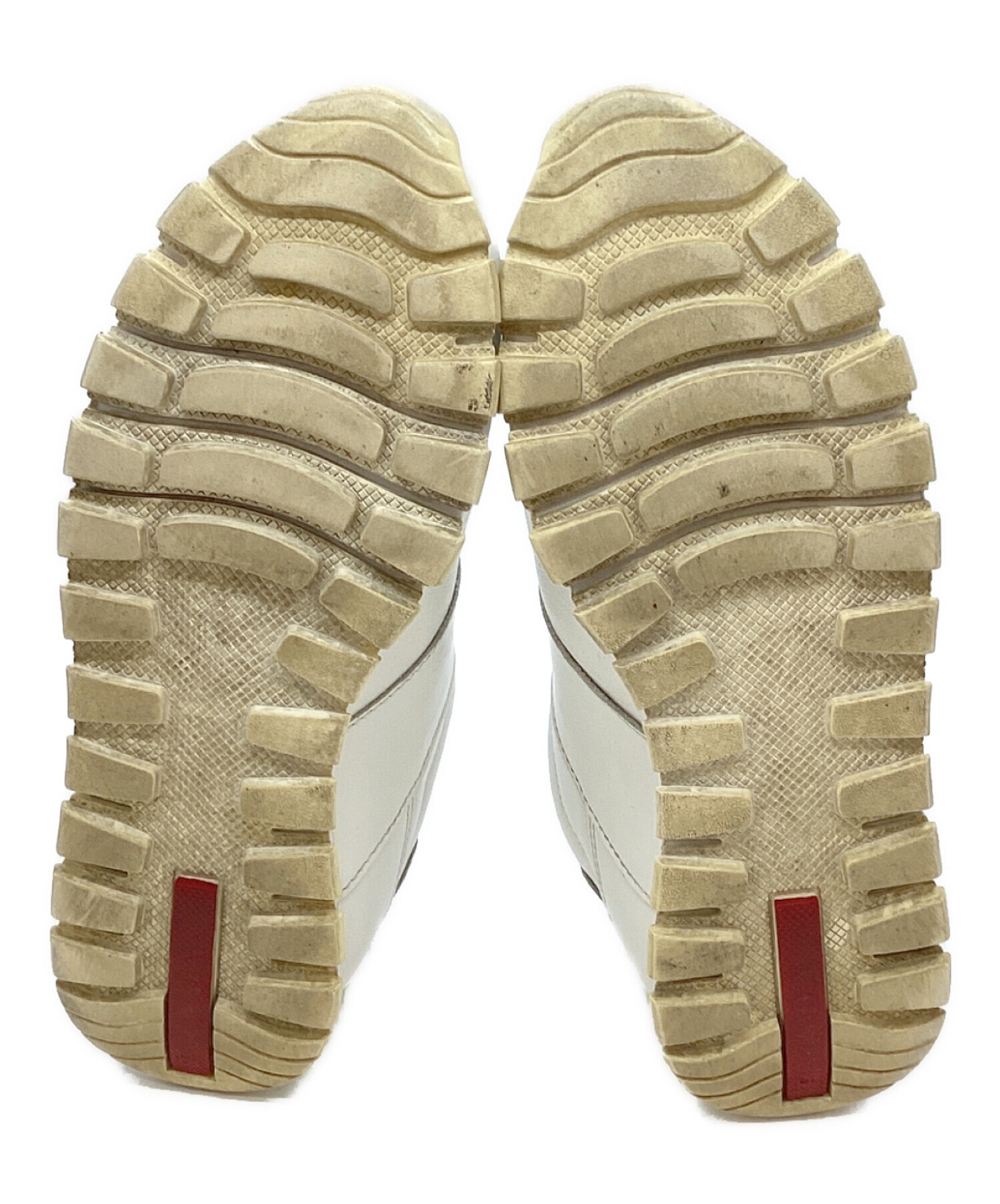 中古・古着通販】PRADA (プラダ) ローカットスニーカー ホワイト