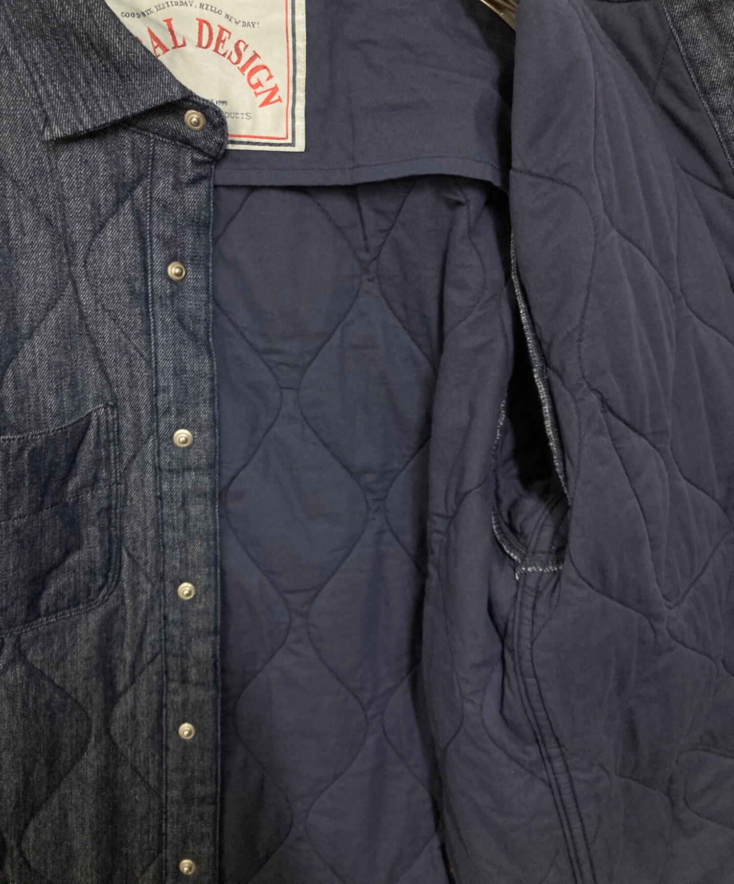 中古・古着通販】NATAL DESIGN (ネイタルデザイン) QUILTED SHIRTS 