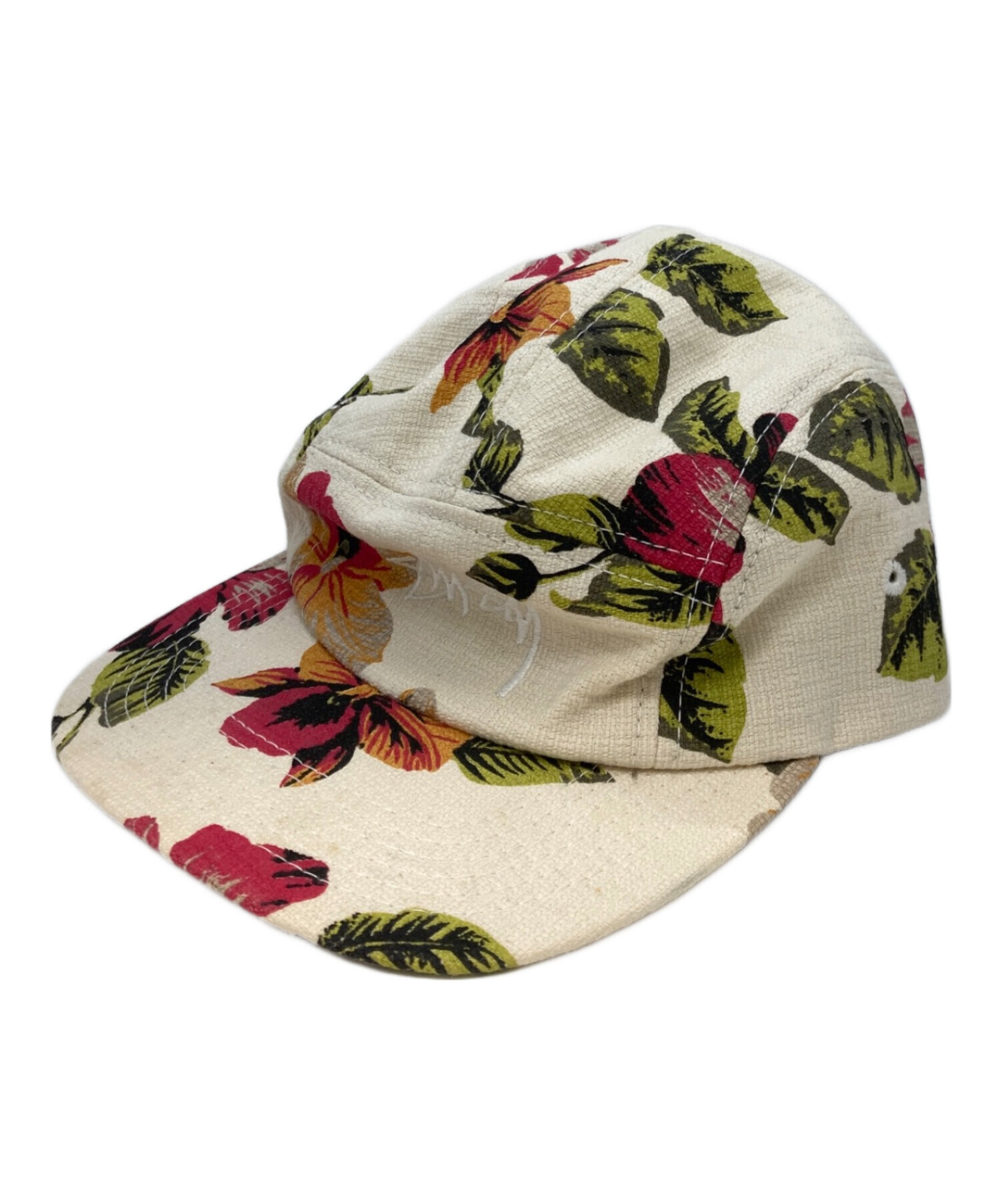 中古・古着通販】stussy (ステューシー) 花柄 ジェット キャップ