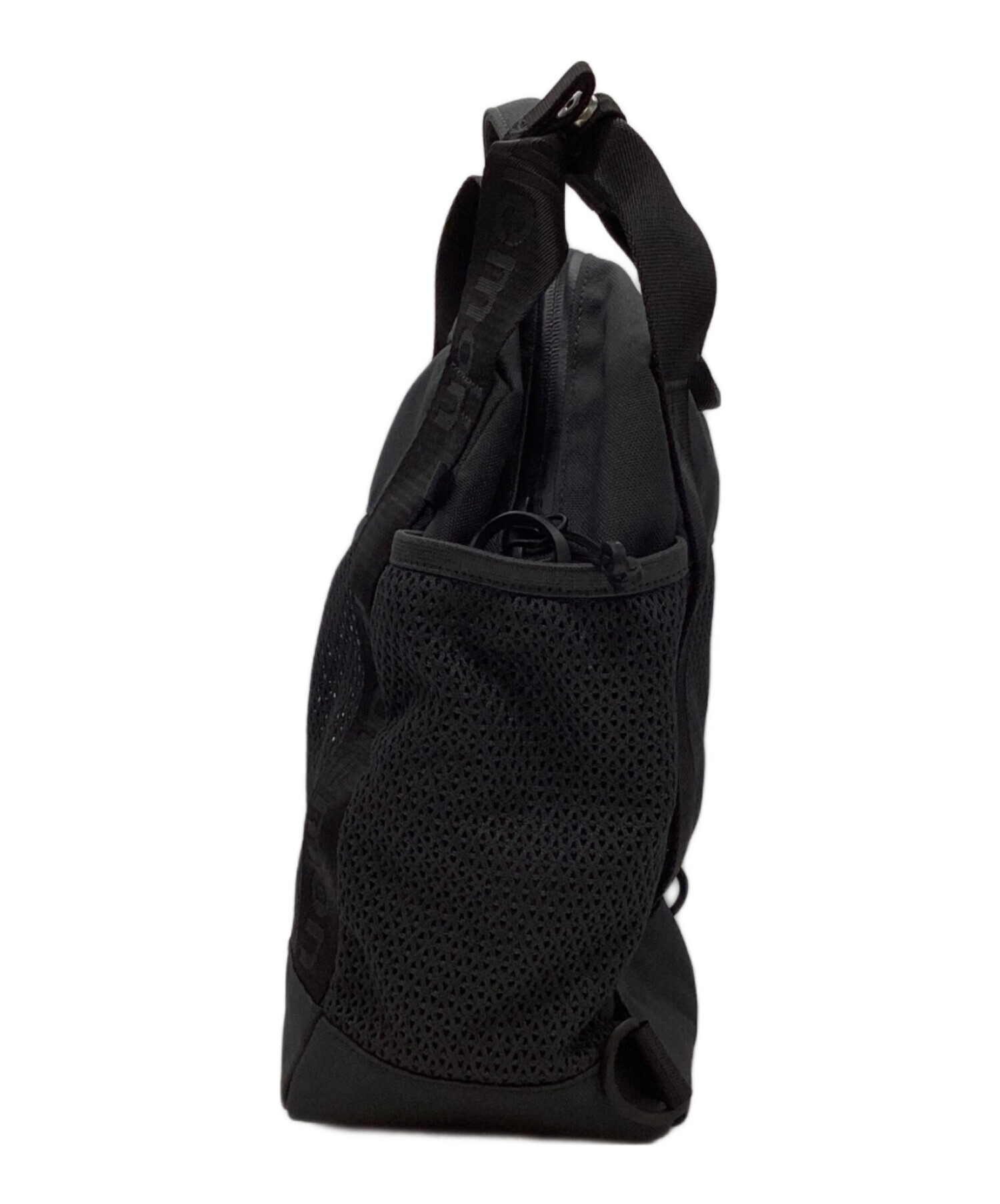 中古・古着通販】LULULEMON (ルルレモン) メッシュ2WAYバッグ ブラック 