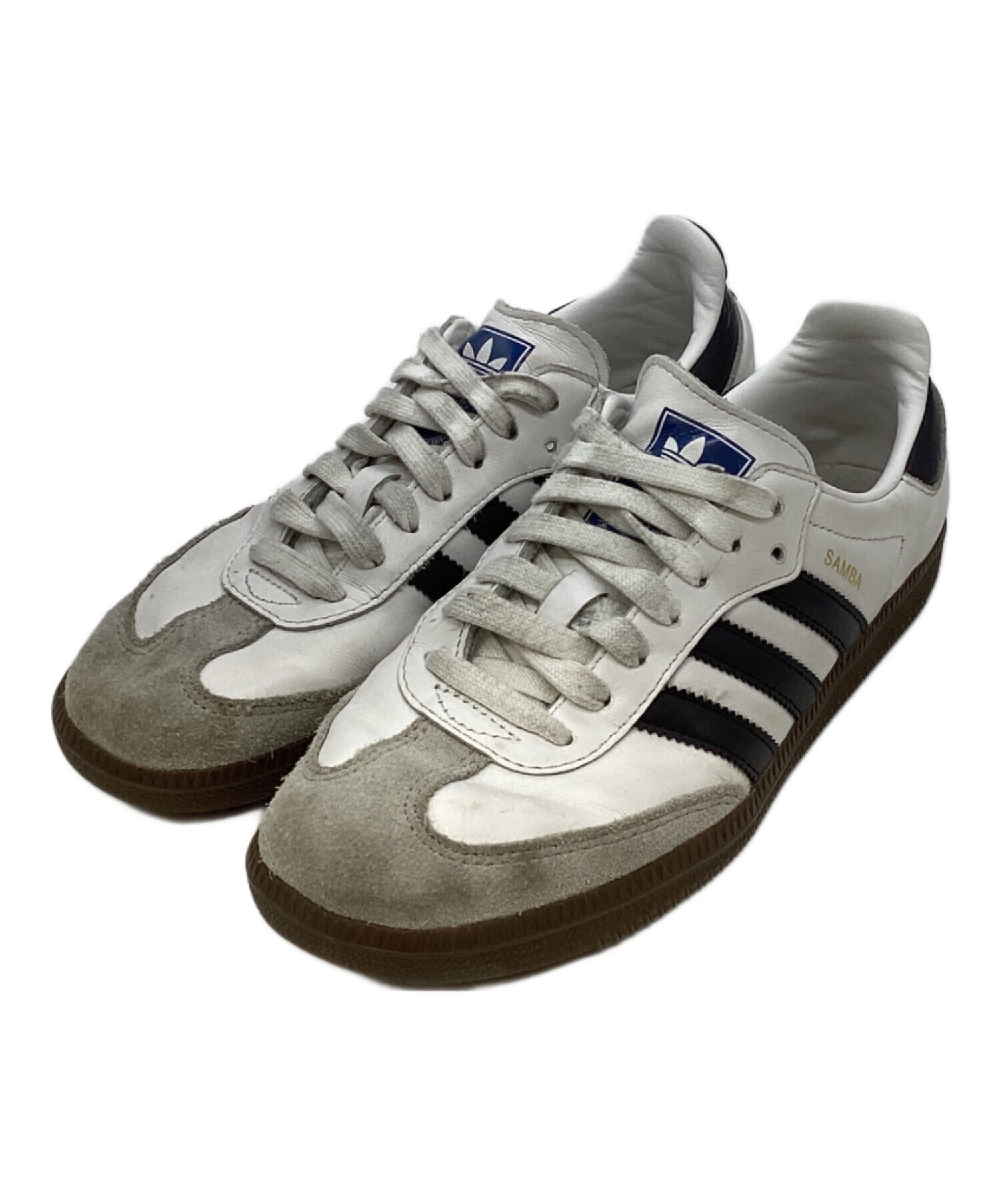 中古・古着通販】adidas (アディダス) SAMBA ホワイト サイズ:US6