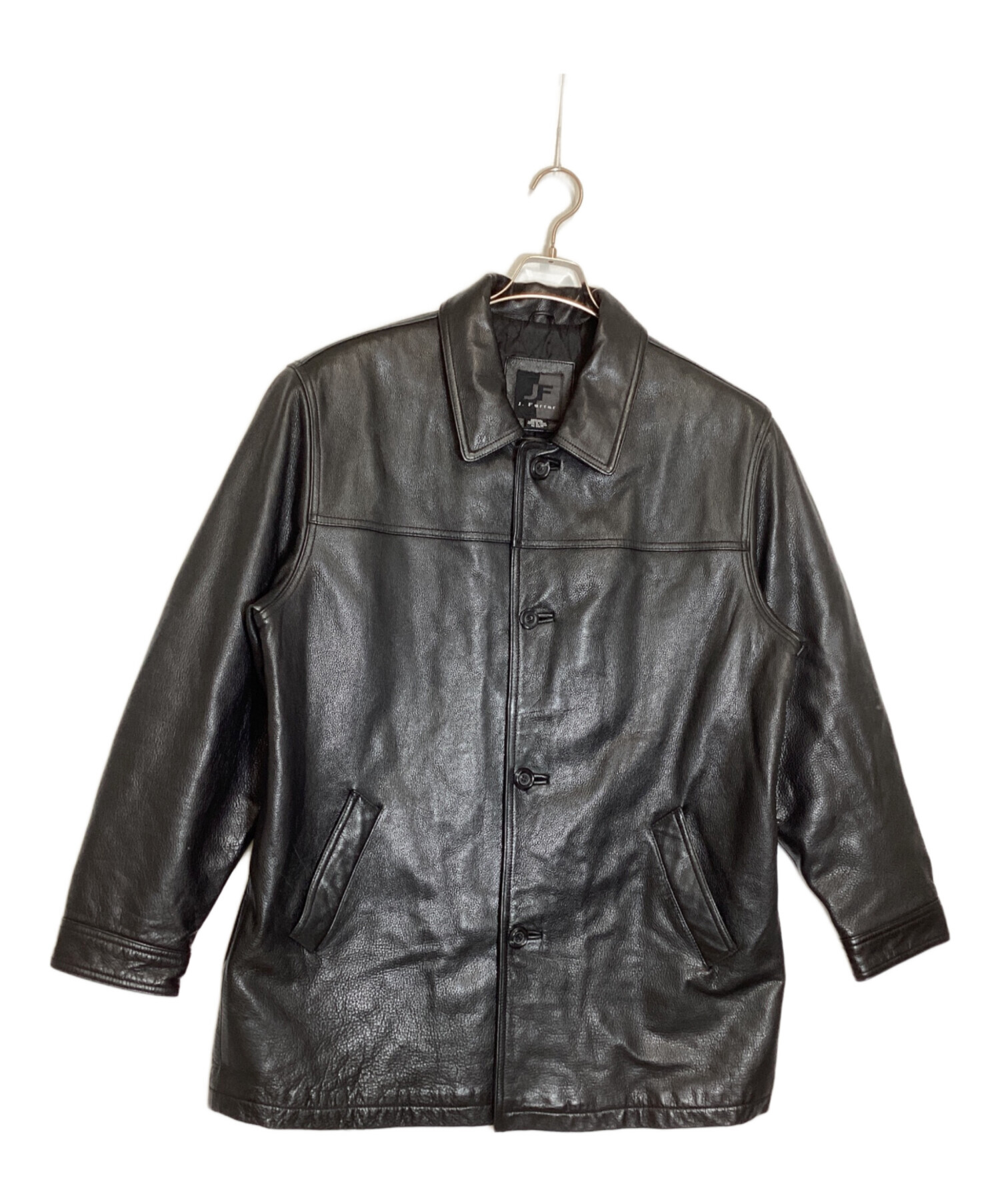 中古・古着通販】J.Ferrar (ジェイフェラー) レザーカーコート