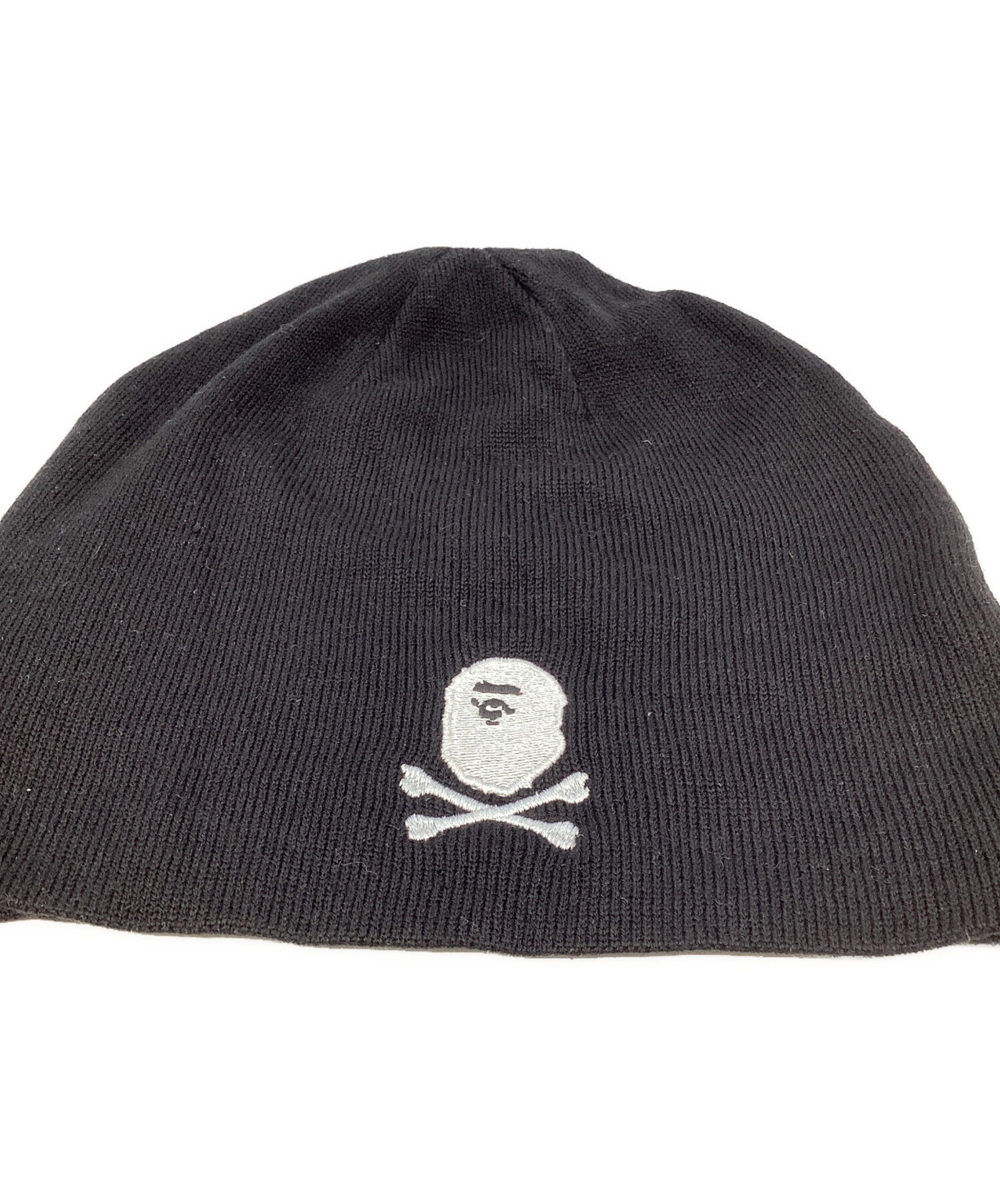 A A BATHING APE スカルニット帽 ビーニー BATHING APE(アベイシング
