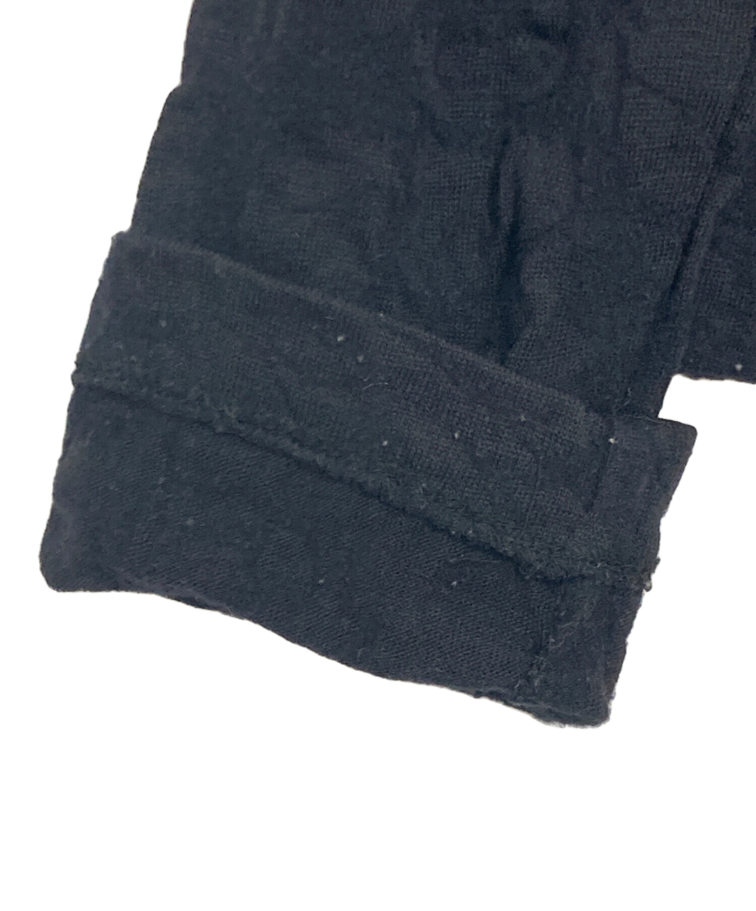tricot COMME des GARÇONS 縮絨花柄ニット ドッキング 中古・古着通販】tricot COMME des GARCONS (トリココムデギャルソン