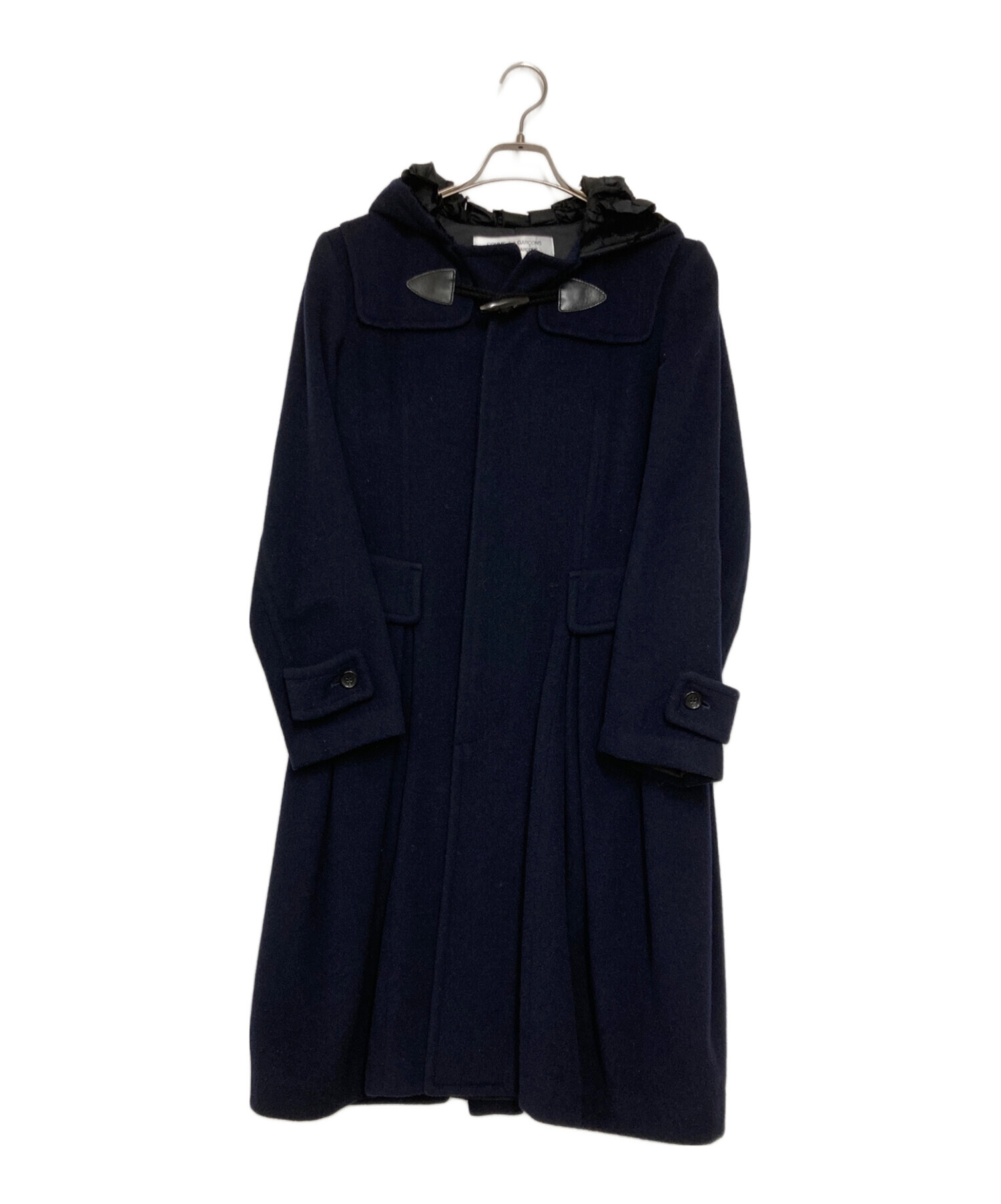 COMME des GARÇONS ダッフルコート ネイビー　Ｍサイズ 中古・古着通販】COMME des GARCONS COMME des GARCONS