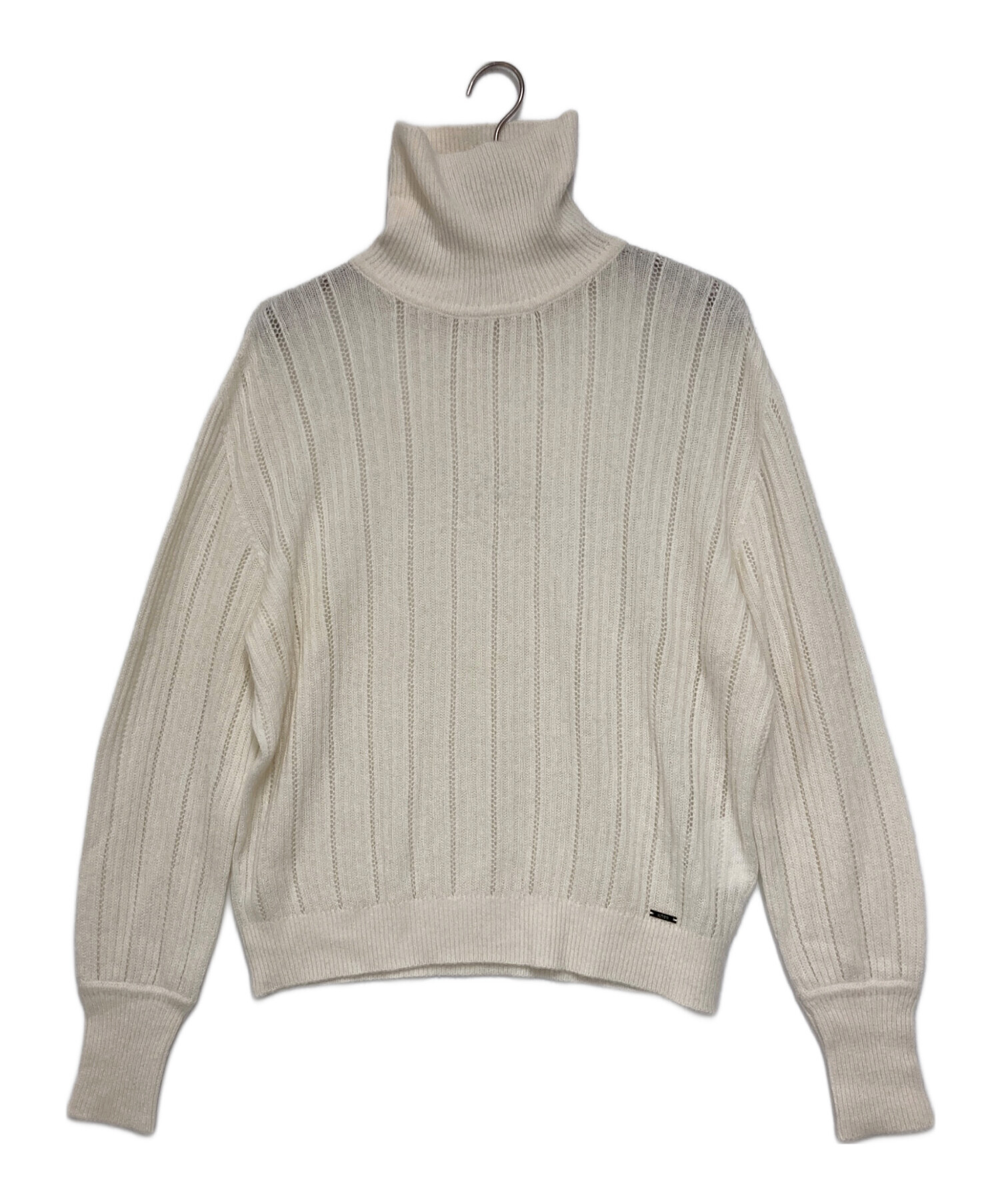 中古・古着通販】kiton (キートン) ウールシルク タートルネックニット