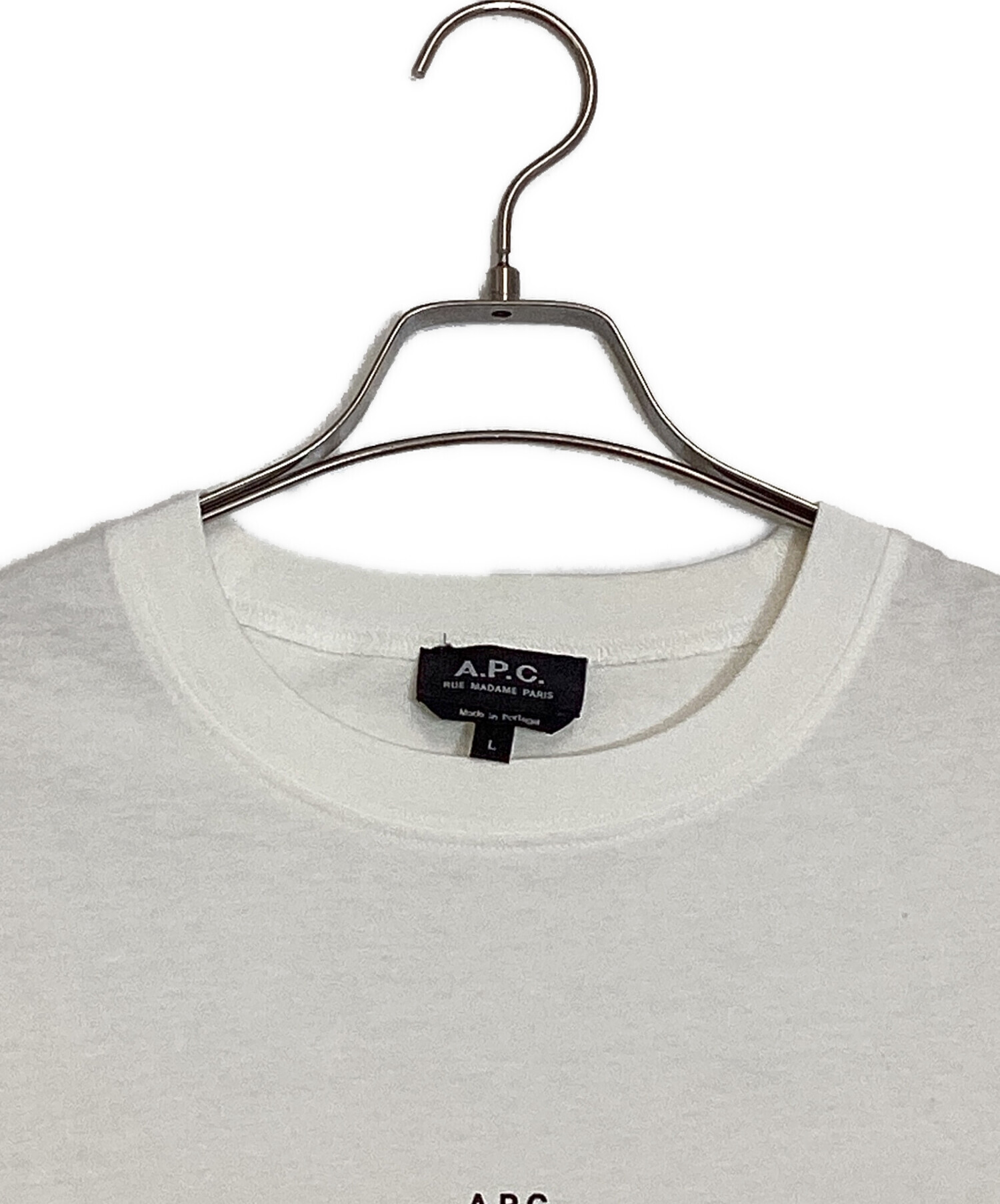 中古・古着通販】A.P.C. (アーペーセー) Kyle T-Shirt ホワイト サイズ