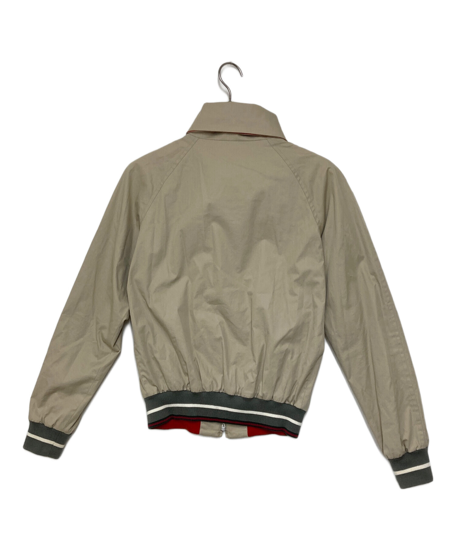 中古・古着通販】GUCCI (グッチ) リングジップブルゾン ベージュ