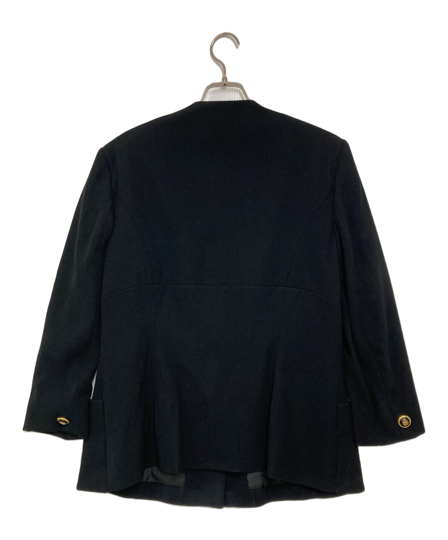 中古・古着通販】CELINE (セリーヌ) 金釦ジャケット ブラック サイズ 