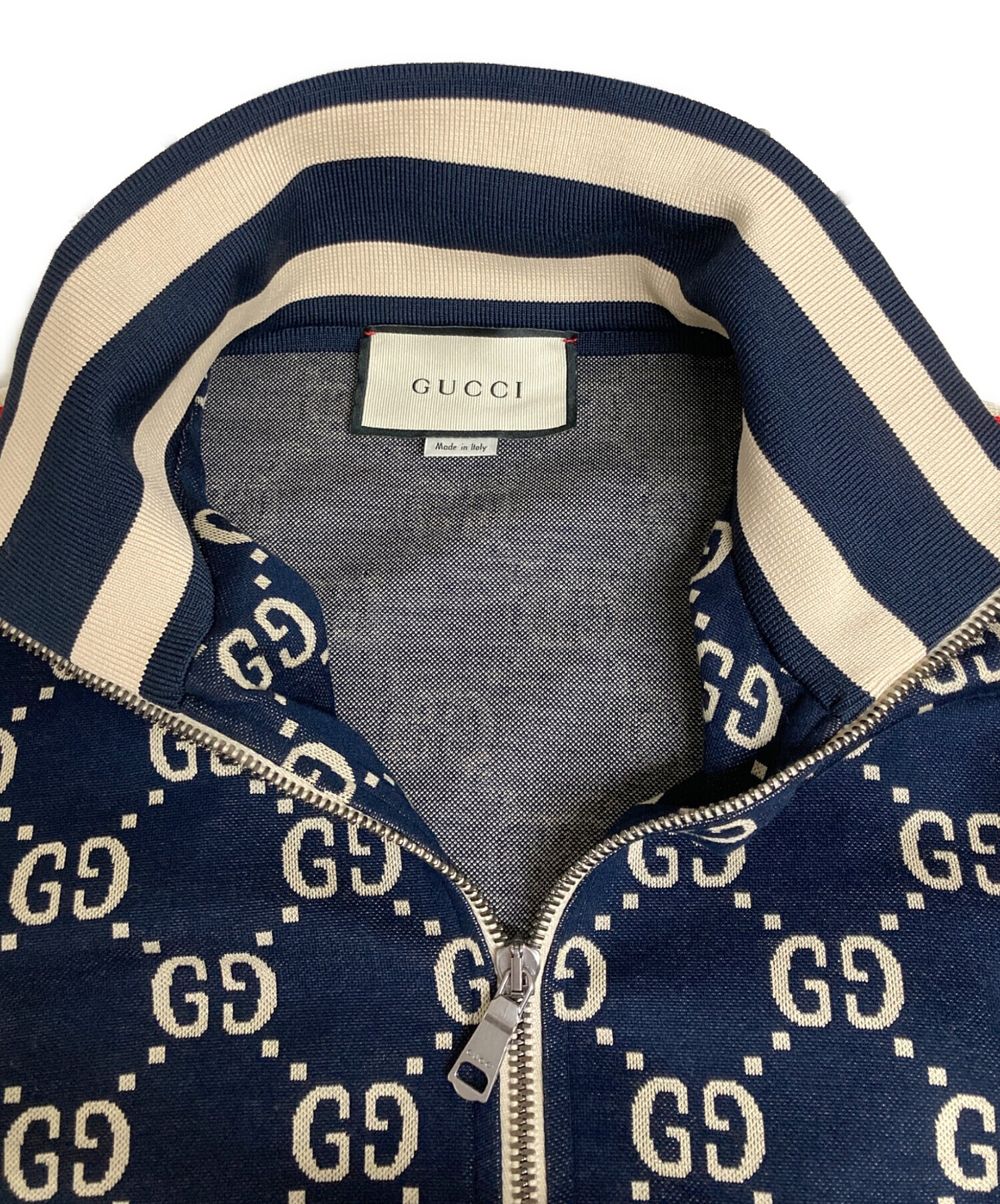 中古・古着通販】GUCCI (グッチ) GGジャガードトラックジャケット