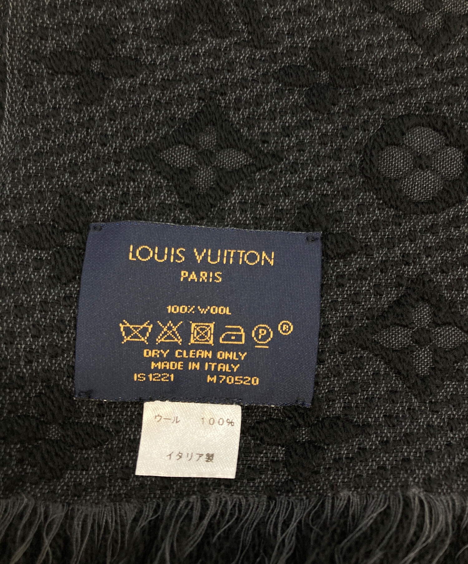 中古・古着通販】LOUIS VUITTON (ルイ ヴィトン) マフラー・モノグラム