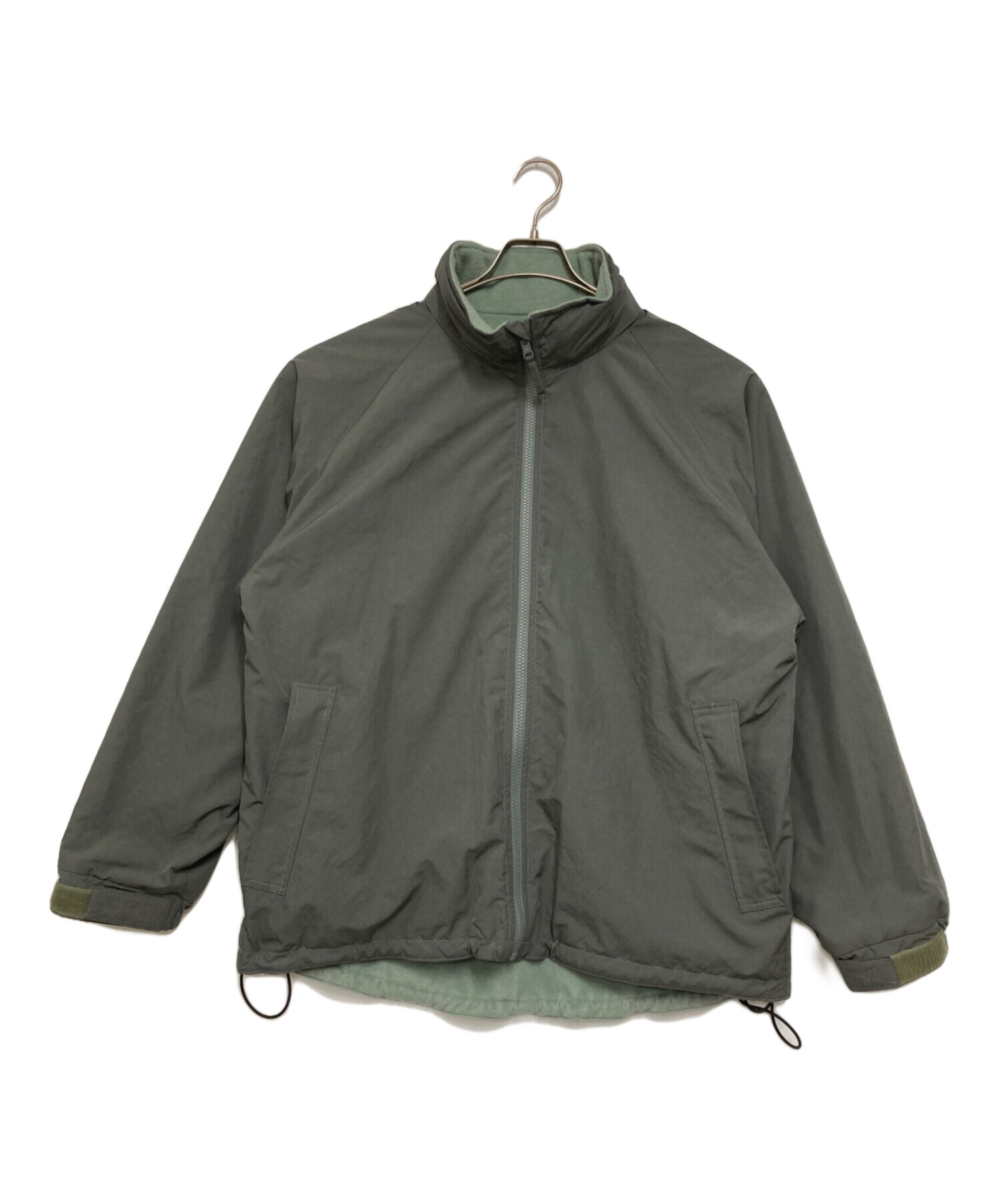 中古・古着通販】YOKE (ヨーク) リバーシブルブルゾン グリーン サイズ 