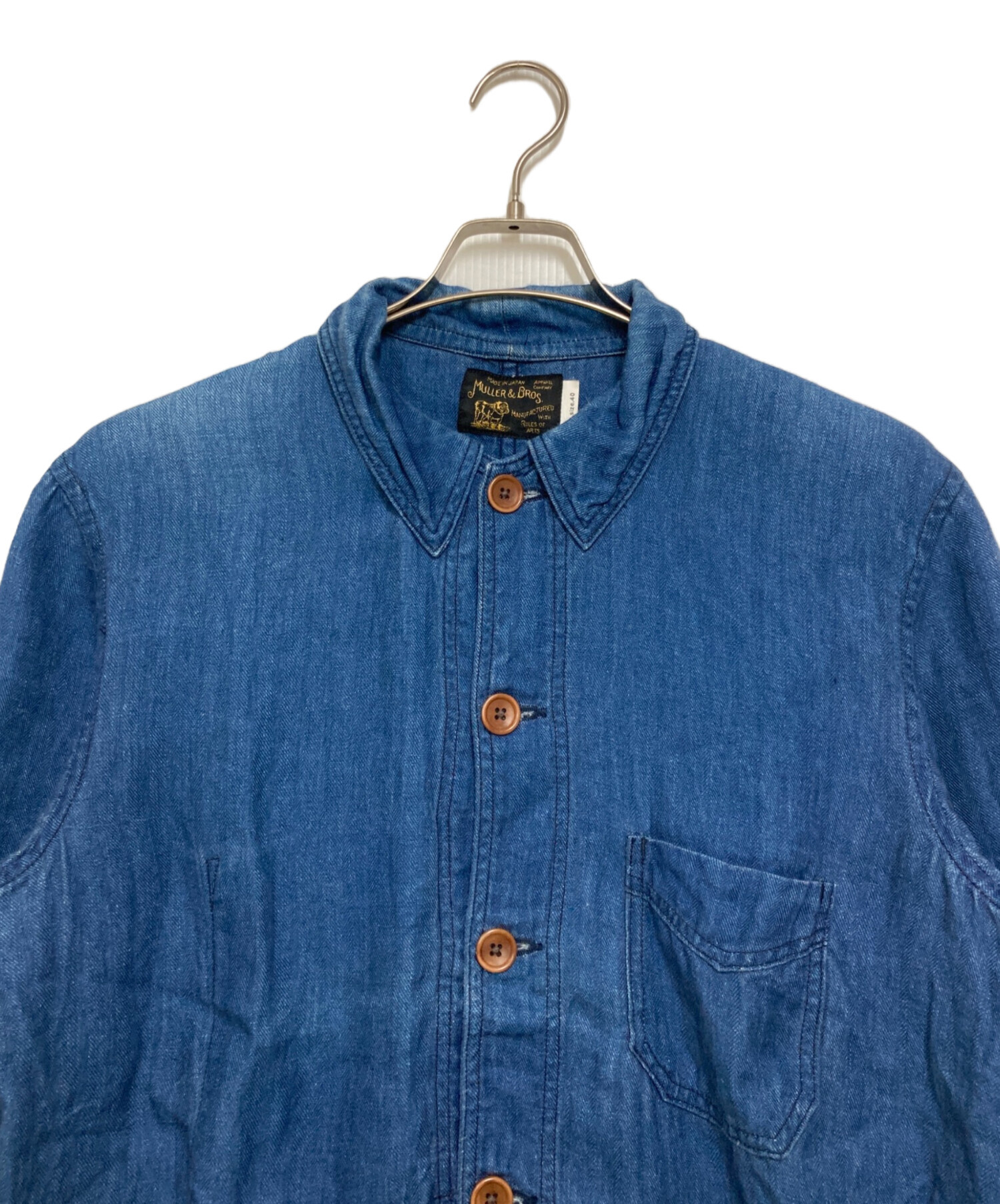 中古・古着通販】Muller & Bros (ミューラーアンドブロス) インディゴ
