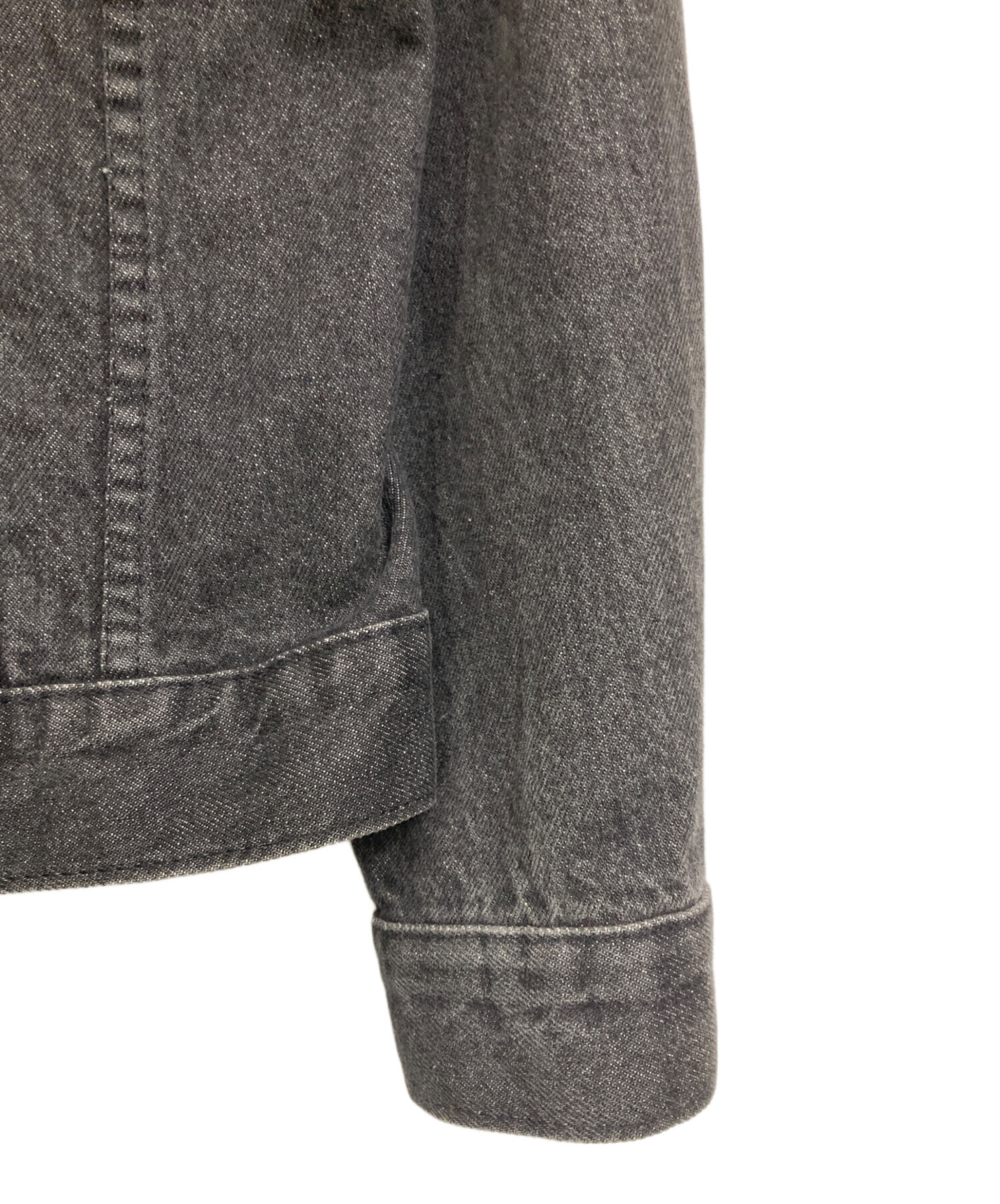 中古・古着通販】LEVI'S (リーバイス) 先染めブラック デニム