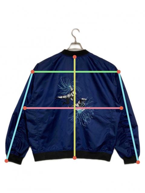 中古・古着通販】graniph (グラニフ) NARUTOコラボリバーシブルMA-1