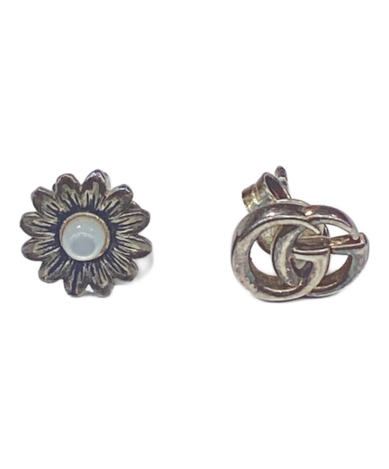 中古・古着通販】GUCCI (グッチ) GGフラワーピアス｜ブランド・古着