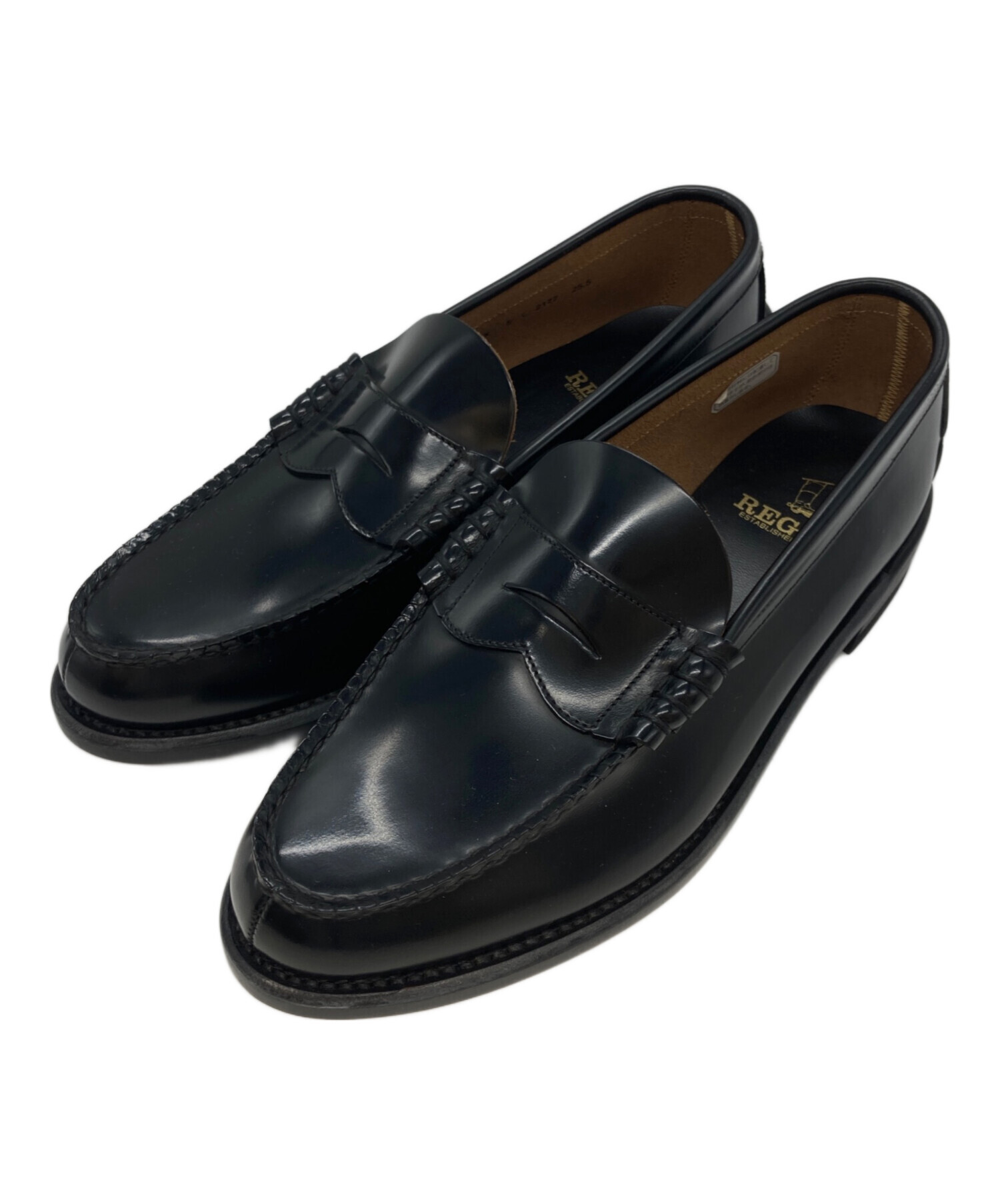 REGAL タッセルローファー ブラック 25cm 677 REGAL（リーガル REGAL 