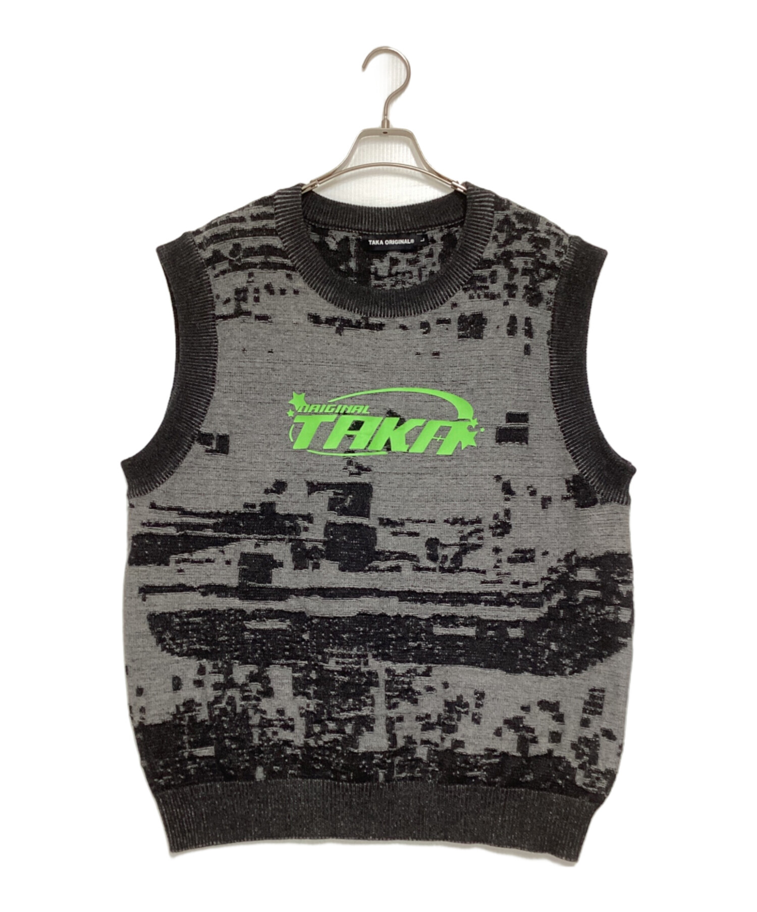 中古・古着通販】taka original (タカ オリジナル) ニットベスト 