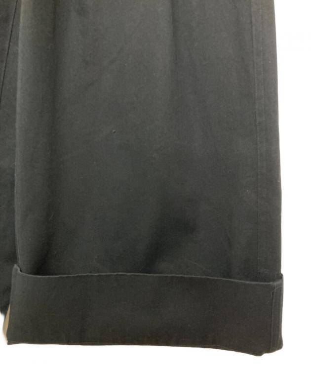 中古・古着通販】cygne (シーニュ) チノワイドパンツ Eric ブラック