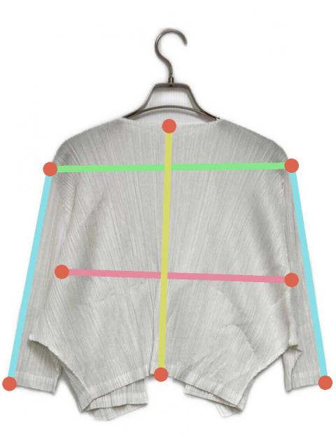 【新品未使用】PLEATS PLEASE ドルマンスリーブカーディガン 中古・古着通販】PLEATS PLEASE (プリーツプリーズ) ドルマンスリーブ