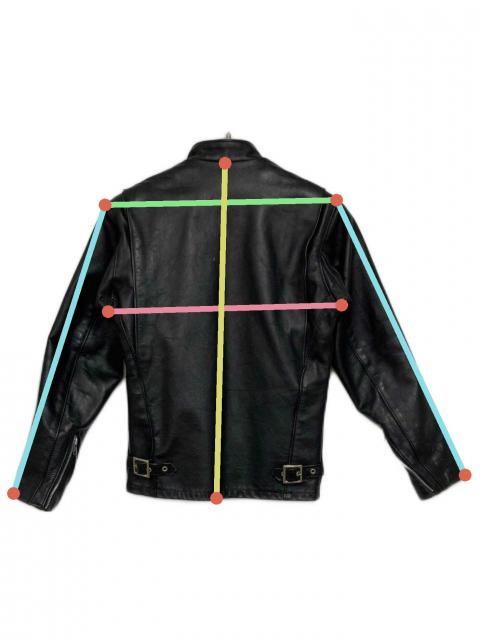 中古・古着通販】Schott (ショット) ライナー付シングルライダース