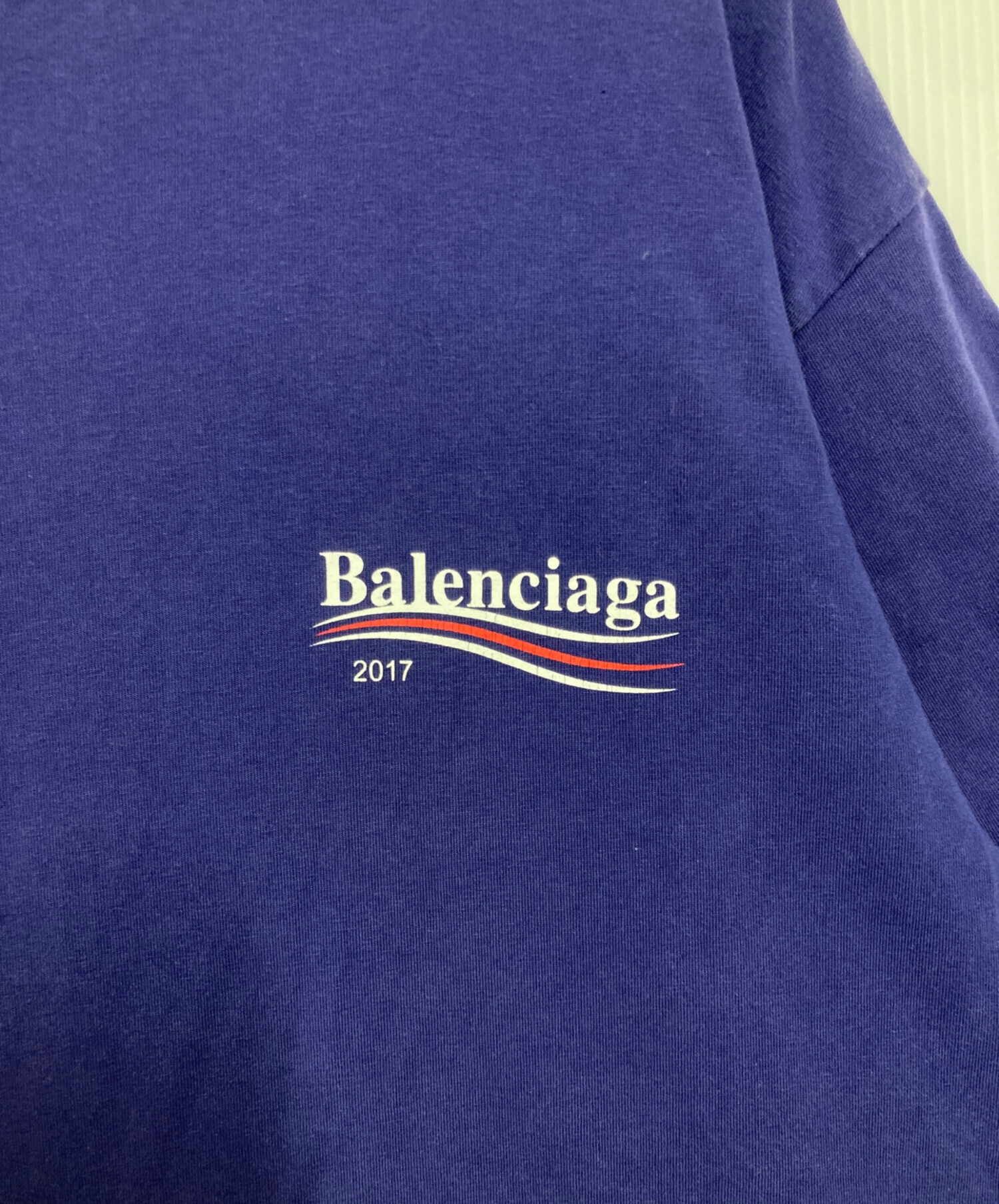中古・古着通販】BALENCIAGA (バレンシアガ) キャンペーンロゴTシャツ 