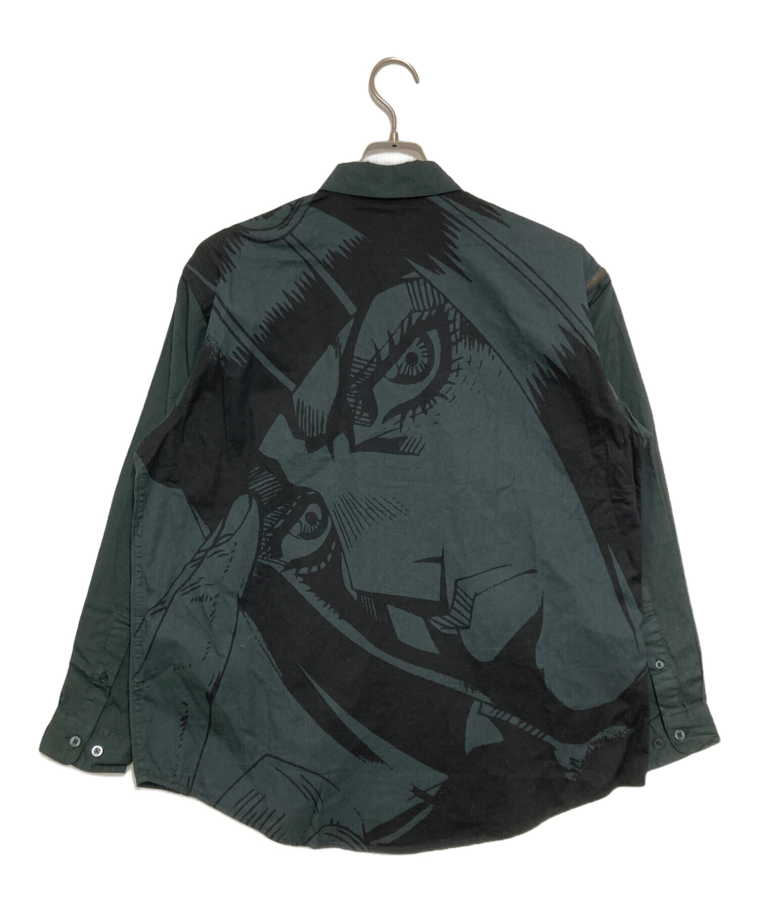 中古・古着通販】graniph (グラニフ) ジョジョコラボシャツ グリーン 