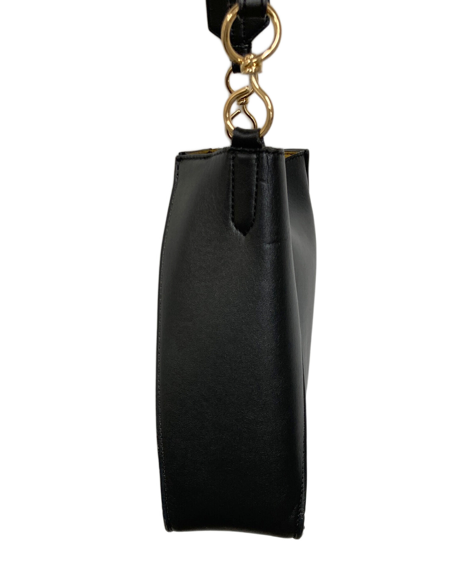 ステラマッカートニー　サークルロゴショルダーバッグ　ブラック 中古・古着通販】STELLA McCARTNEY (ステラマッカートニー) パンチング