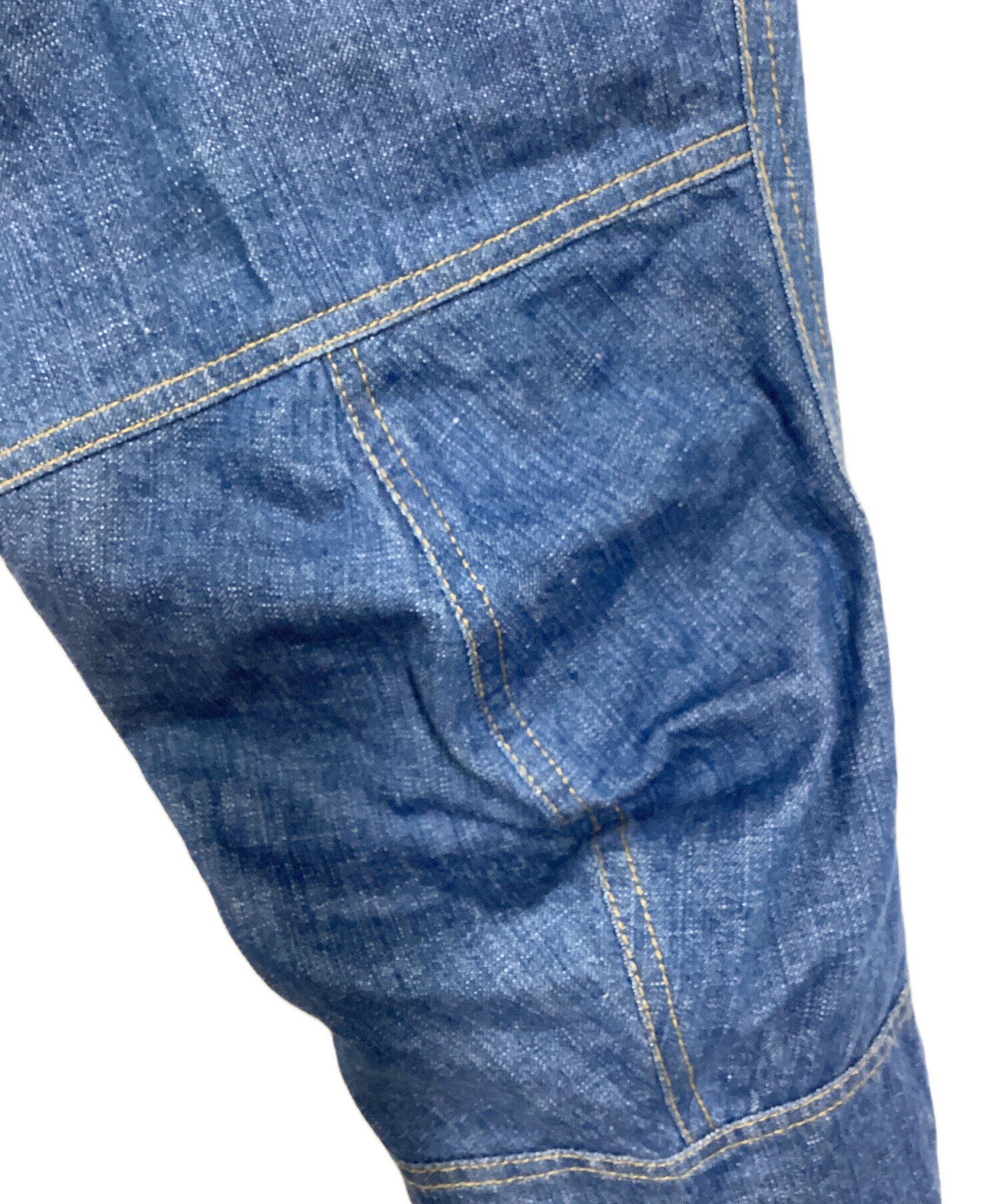 中古・古着通販】NEMETH (ネメス) 立体裁断デニムパンツ インディゴ