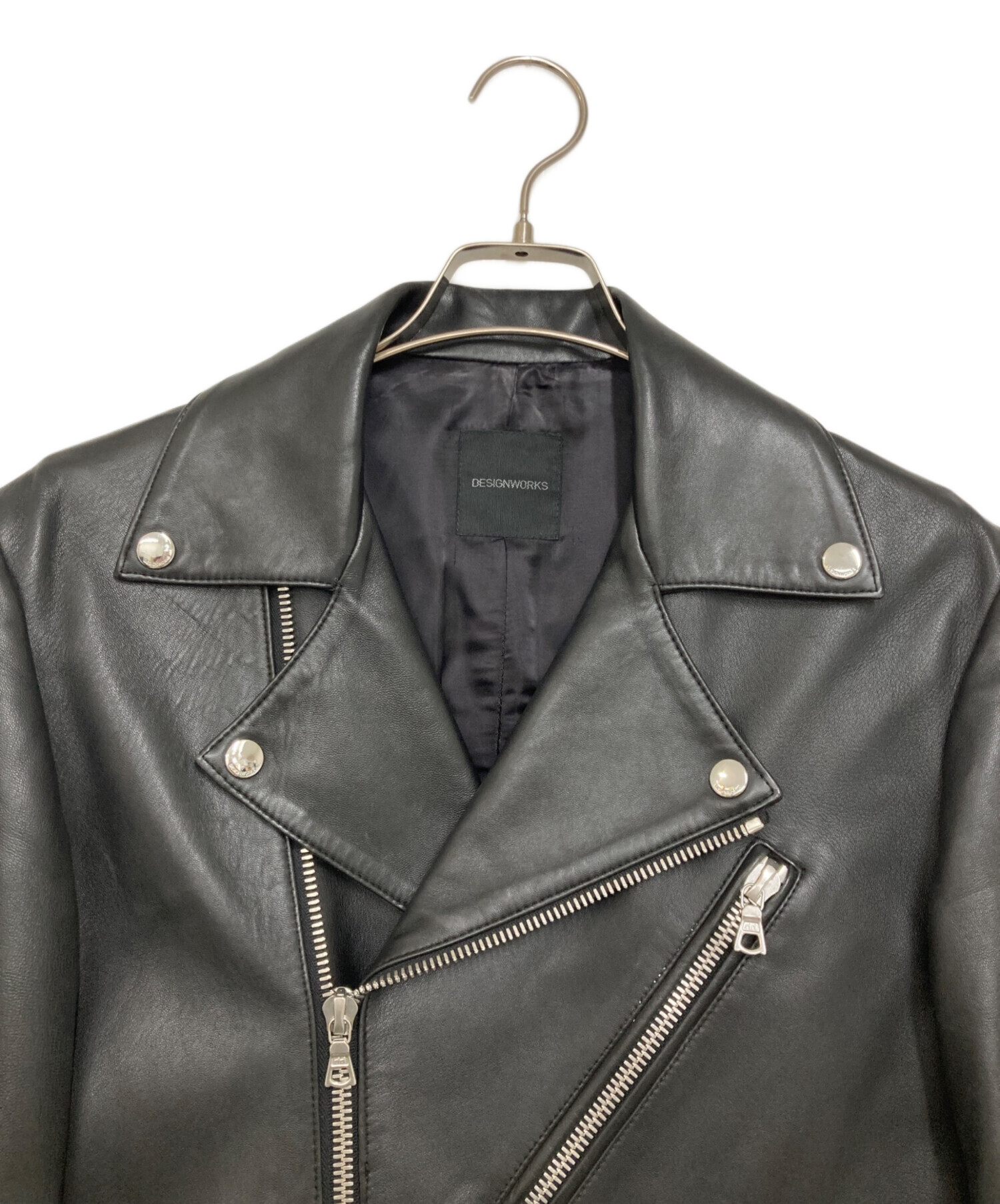 中古・古着通販】DESIGNWORKS (デザインワークス) ライダース 
