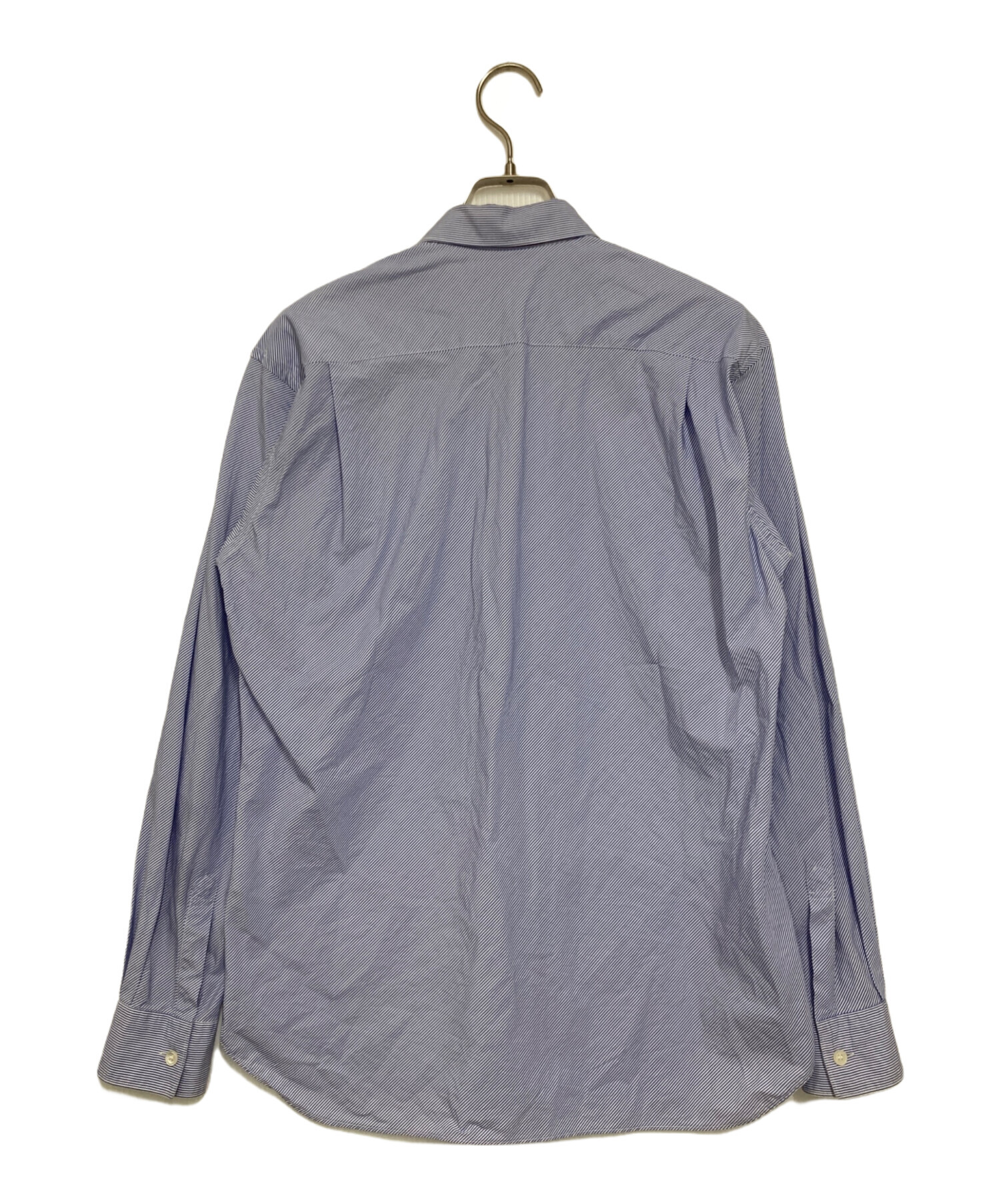 90s コム・デ・ギャルソン グレー ストライプ 長袖シャツ 中古・古着通販】COMME des GARCONS SHIRT (コムデギャルソンシャツ
