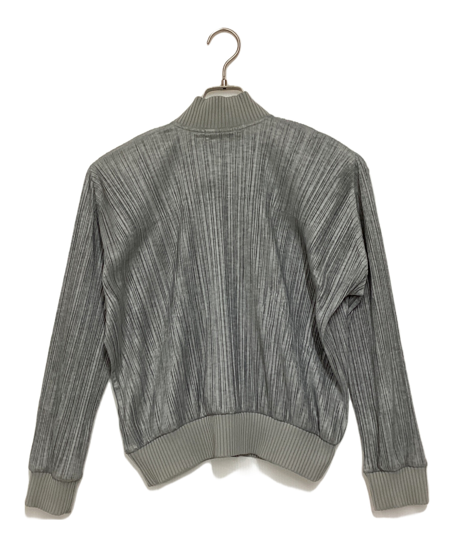 PLEATS PLEASE 長袖 トップス カーキ サイズ3 プリーツプリーズ PLEATS PLEASE ブルゾン サイズ3 L - ダークグレー