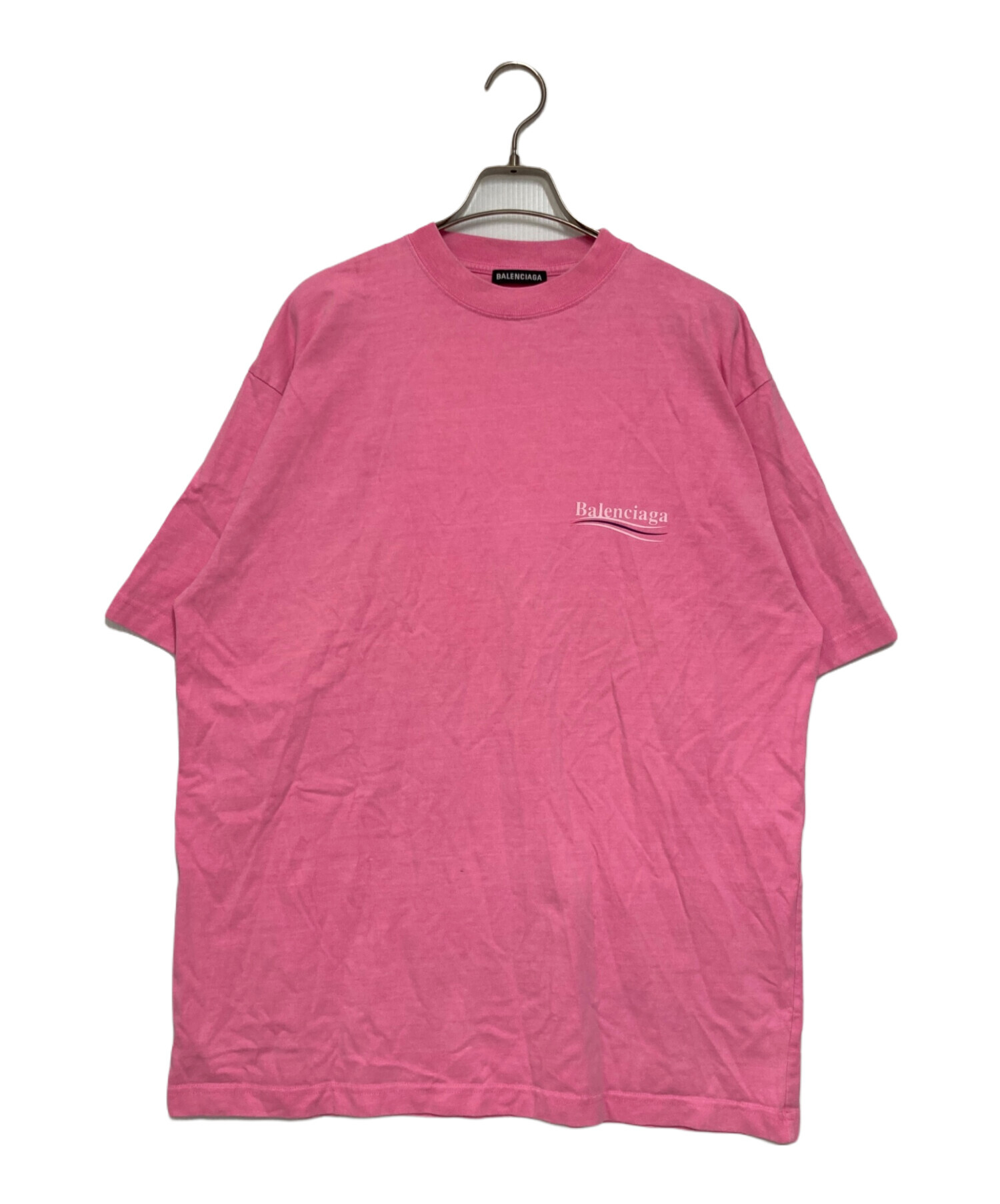 中古・古着通販】BALENCIAGA (バレンシアガ) キャンペーンロゴTシャツ