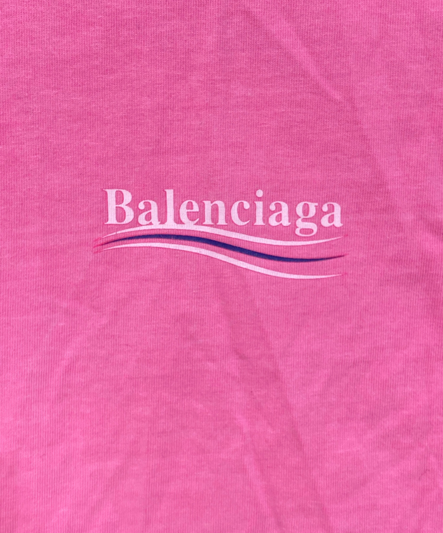 中古・古着通販】BALENCIAGA (バレンシアガ) キャンペーンロゴTシャツ