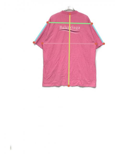 中古・古着通販】BALENCIAGA (バレンシアガ) キャンペーンロゴTシャツ