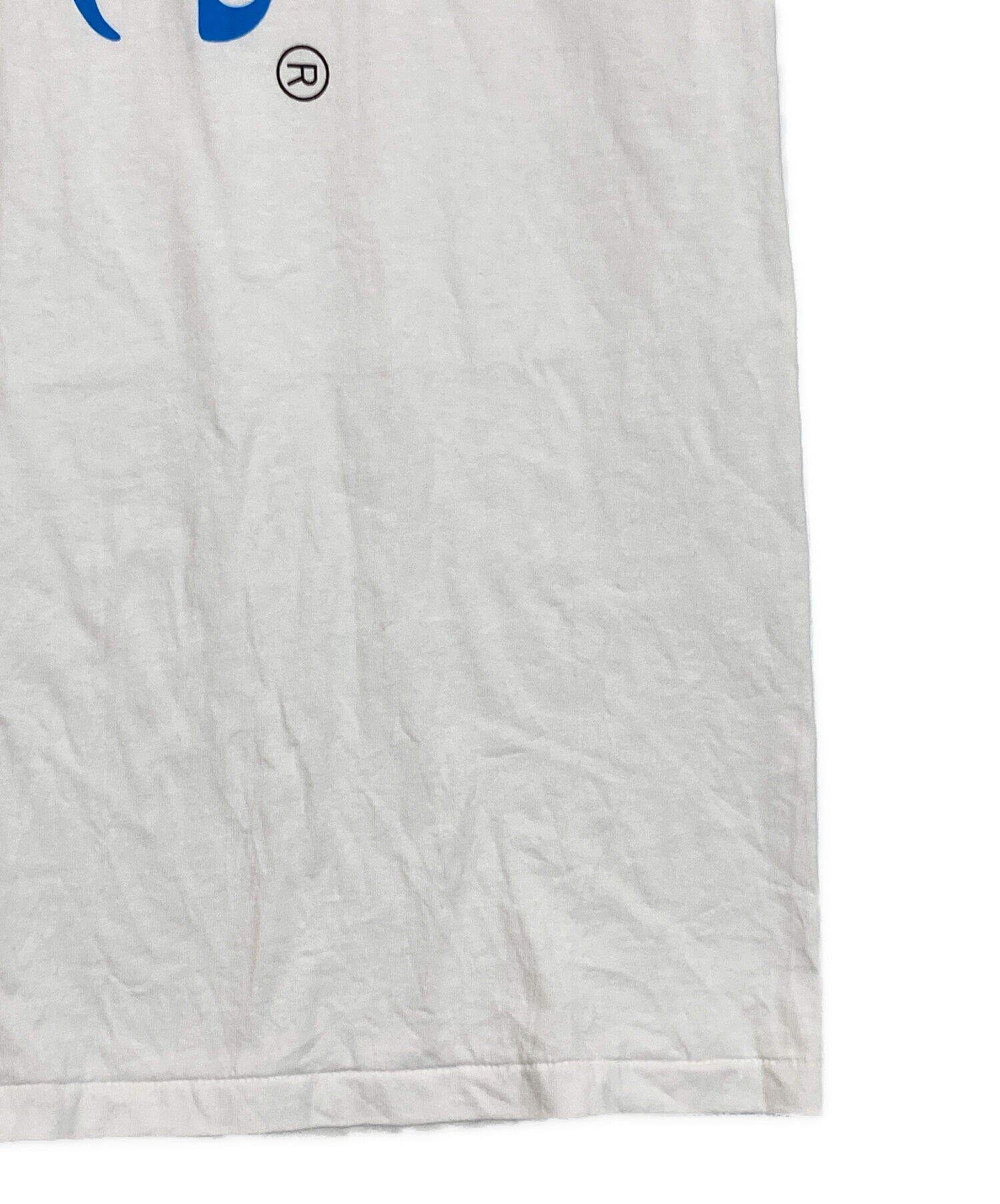 中古・古着通販】ONEITA (オニータ) 企業ロゴプリントTシャツ ホワイト