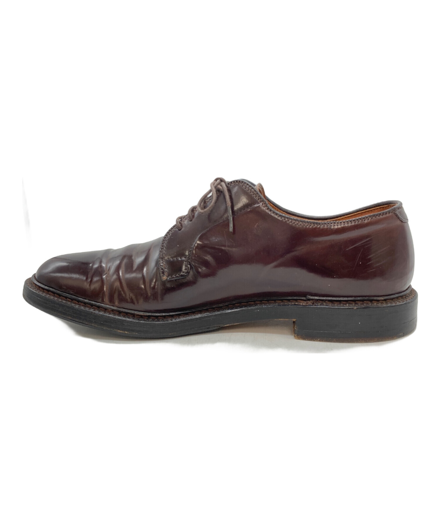 定価22万円　Alden オールデン　990 コードバン　27cm ALDEN（オールデン） PLANE TOE CORDOVAN プレーントゥ コードバン 990