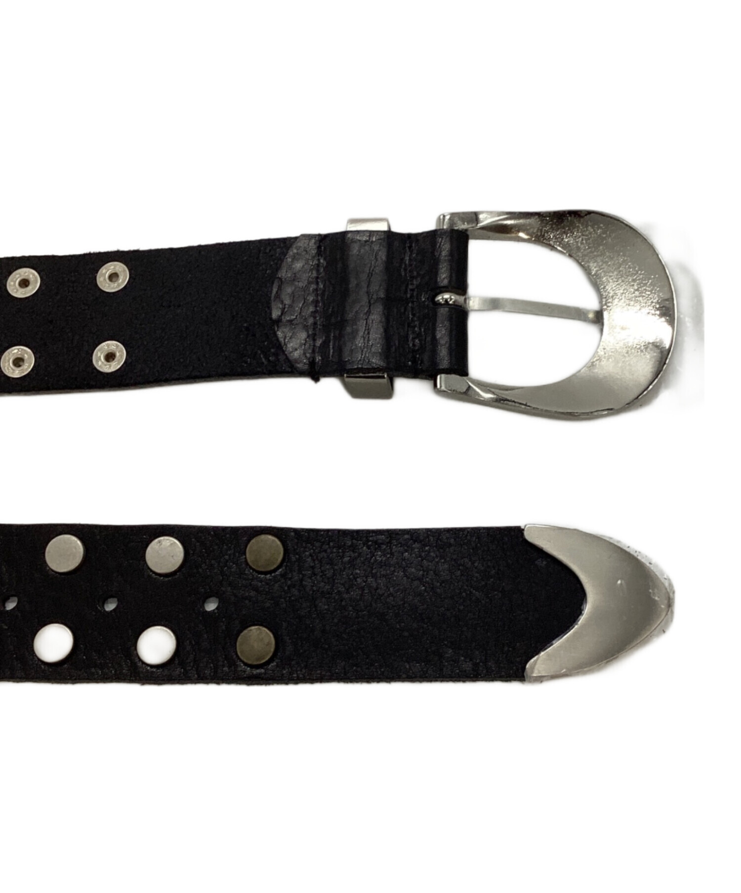 中古・古着通販】NVRFRGT (ネヴァーフォーゲット) 4c STUDDED LEATHER
