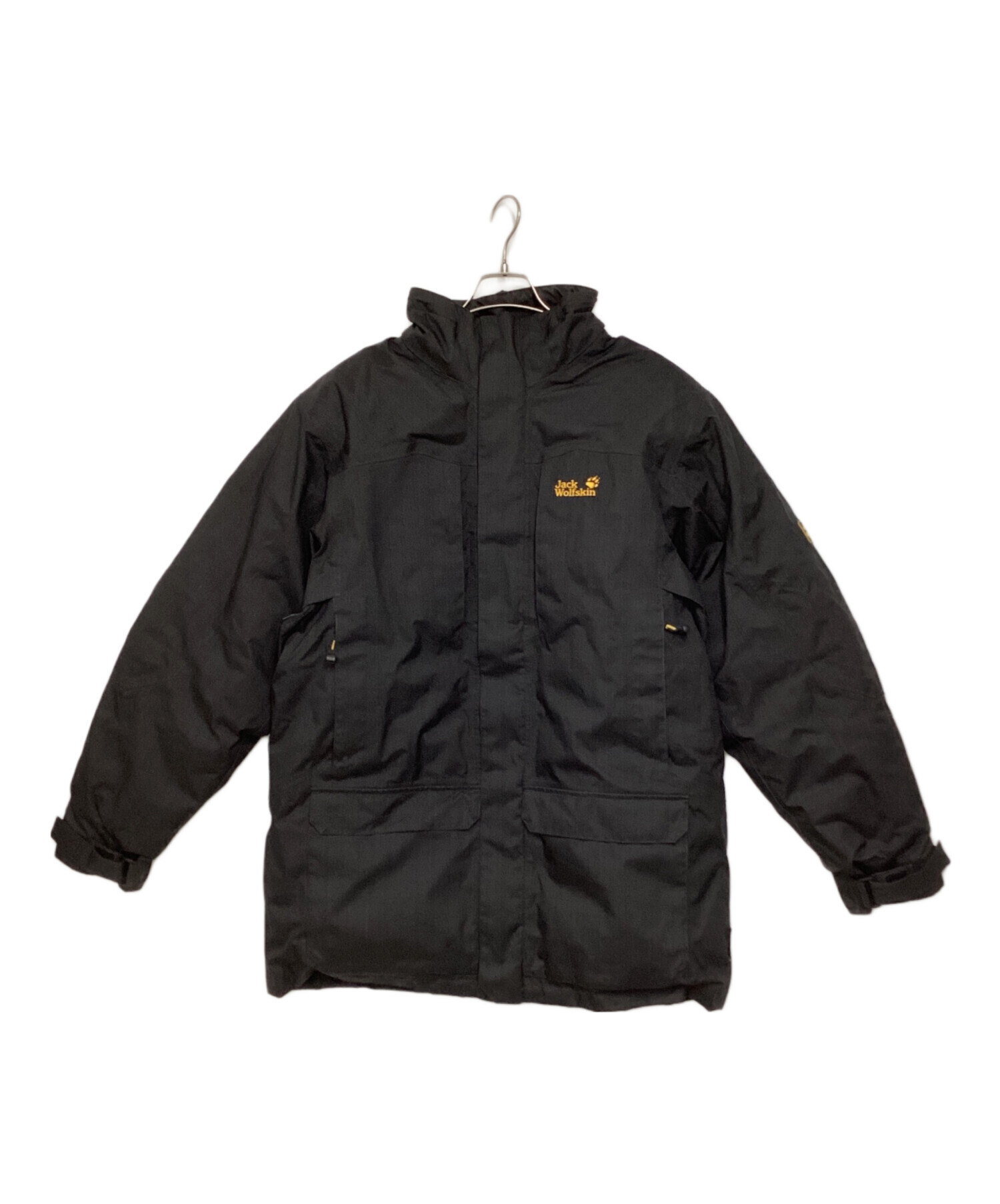 Jack Wolfskin ダウンジャケット　Lサイズ　ブラック 中古・古着通販】Jack Wolfskin (ジャック ウルフスキン) ダウン