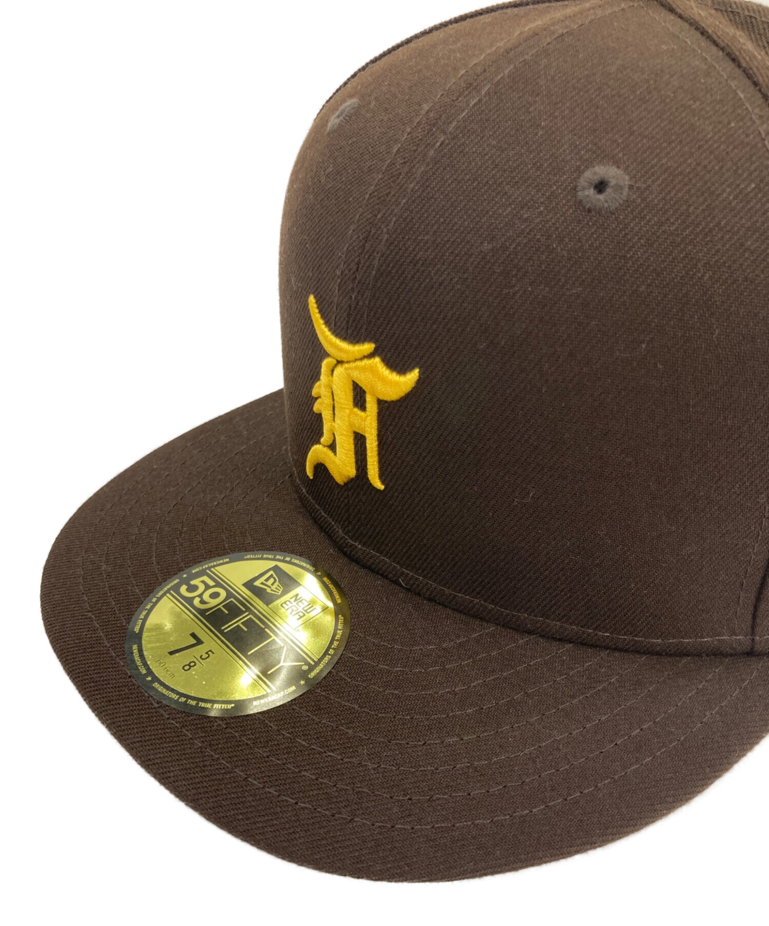 75/8)FOG Fear Of God ESSENTIALS New Era 59FIFTY FITTED Baseball