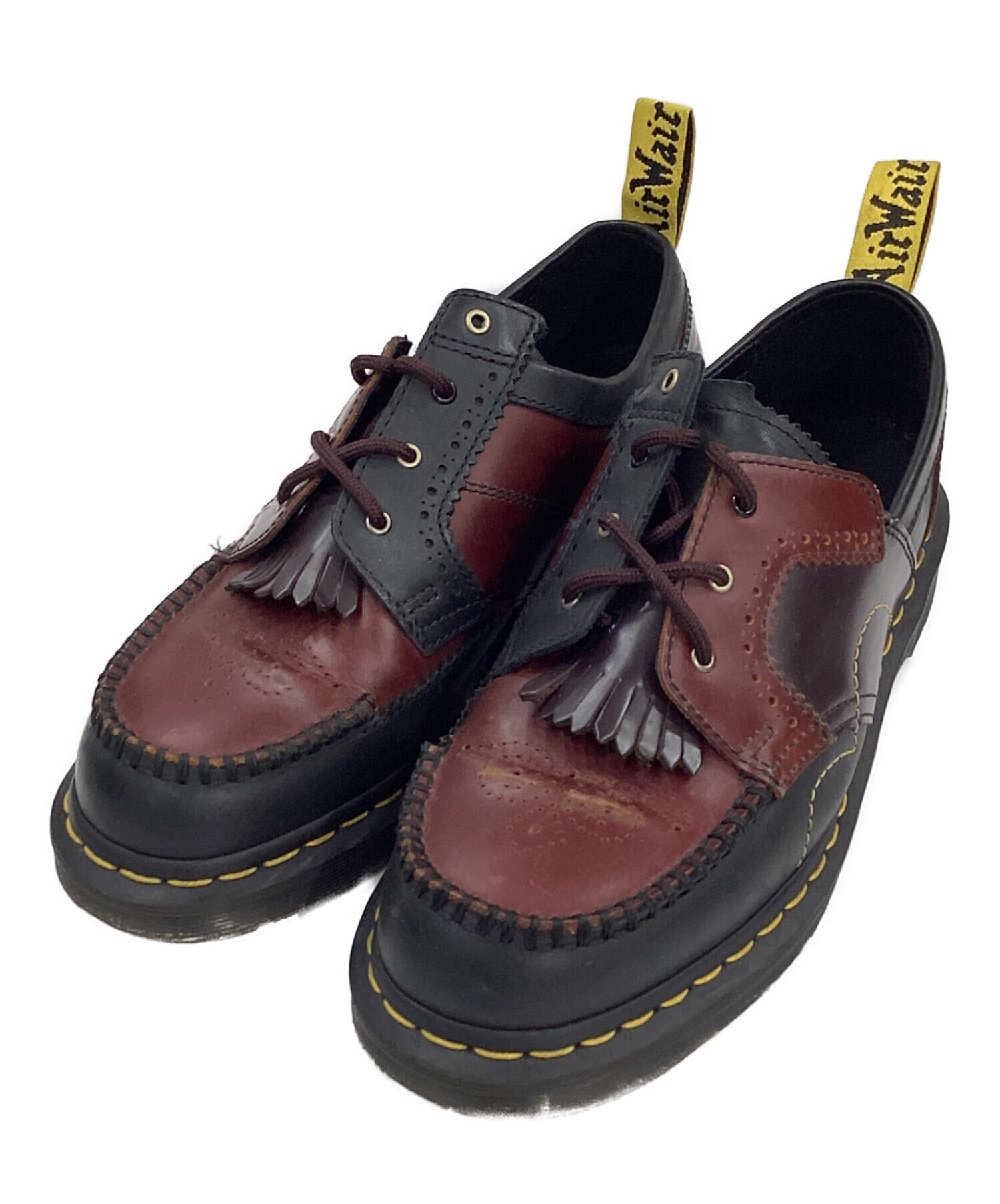 Dr. Martens 本革シューズ UK9 28センチ ほぼ未使用 中古・古着通販】Dr.Martens (ドクターマーチン) シューズ レッド