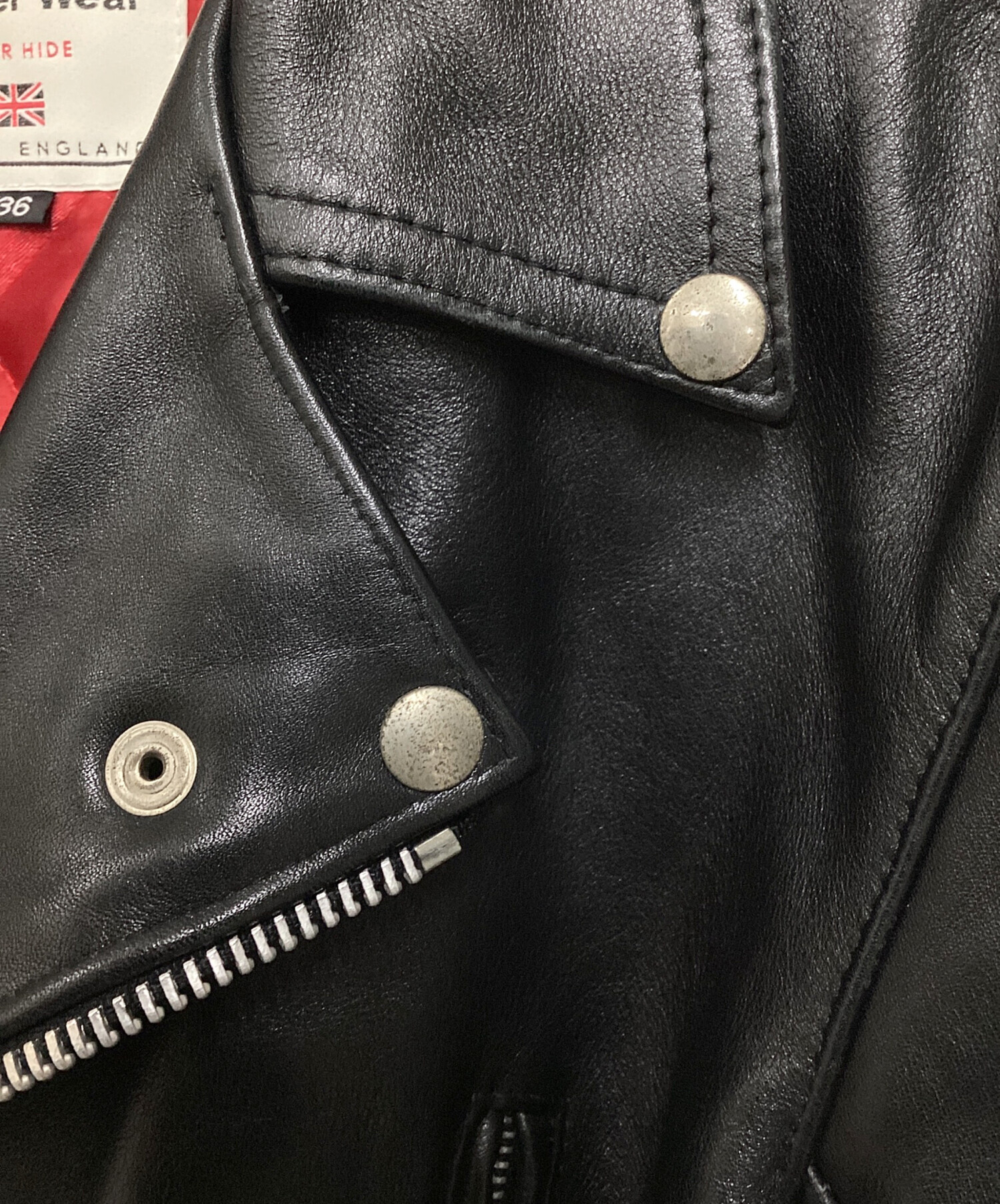中古・古着通販】666 LEATHER WEAR (666レザーウェア) サイドベルト