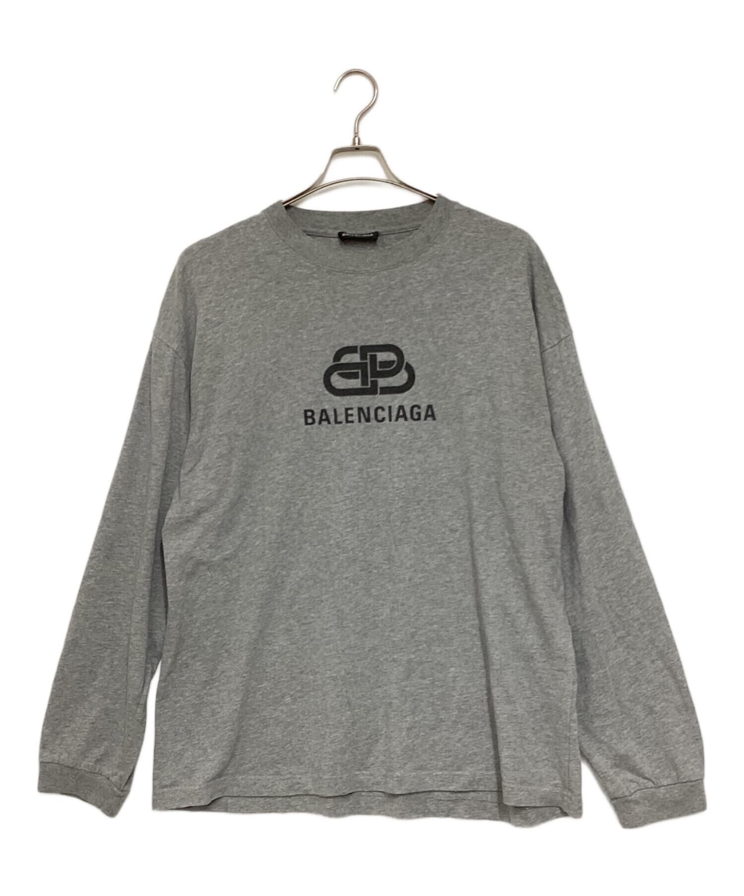 BALENCIAGA bb Tシャツ BALENCIAGA - 正規 19SS BALENCIAGA バレンシアガ BB ロゴ Tシャツの