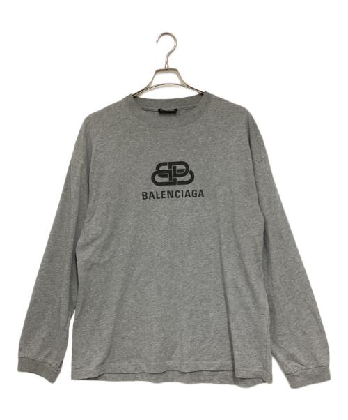 BALENCIAGA バレンシアガ 583259TFV761300 アパレル BBロゴ MODE プリント クラシックジャージー 19AW タグ有 半袖Ｔシャツ グレー レディース 楽天市場】バレンシアガ bb tシャツの通販