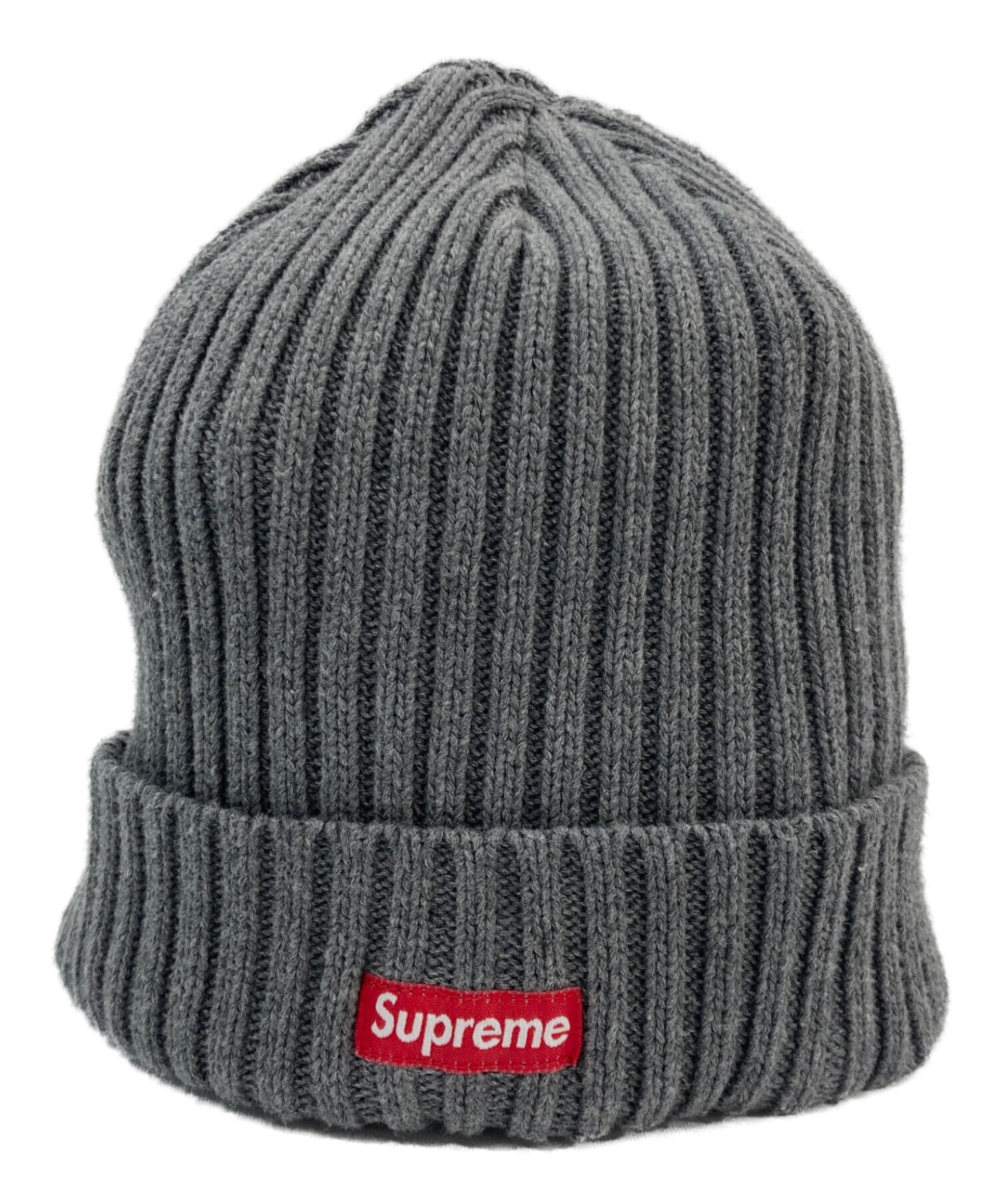 中古・古着通販】Supreme (シュプリーム) ロゴビーニー グレー サイズ