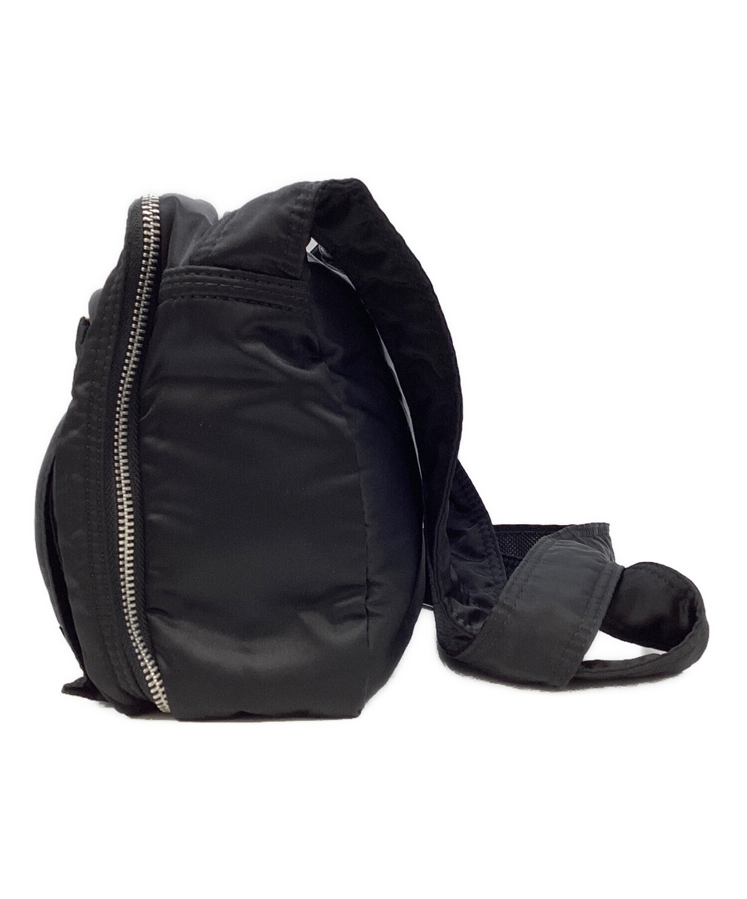 中古・古着通販】PORTER (ポーター) TANKER SLING BAG W zip ブラック